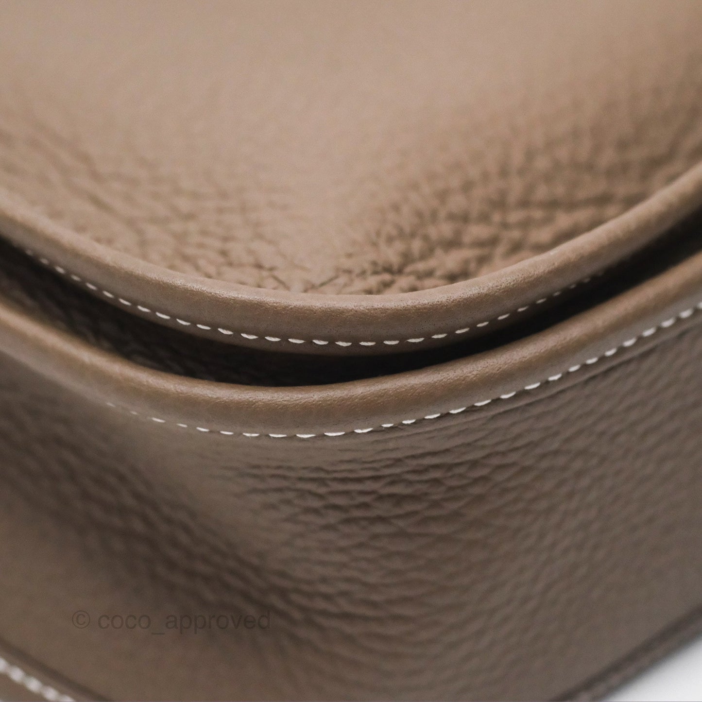 Hermes Evelyne III 29 Etoupe 18 Clemence Gold Hardware