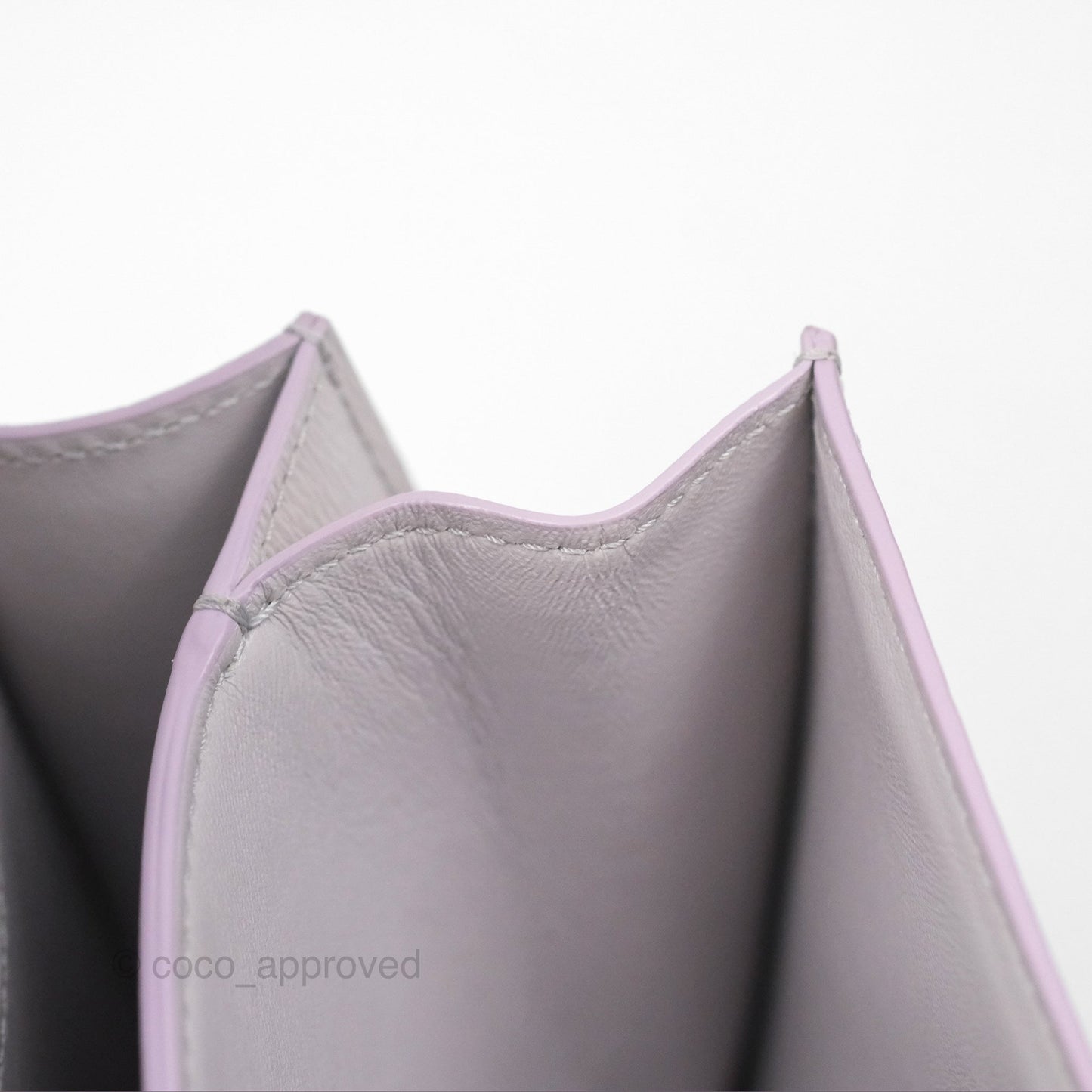Celine Teen Classic Box Flap Lavender Grey Liege Calfskin