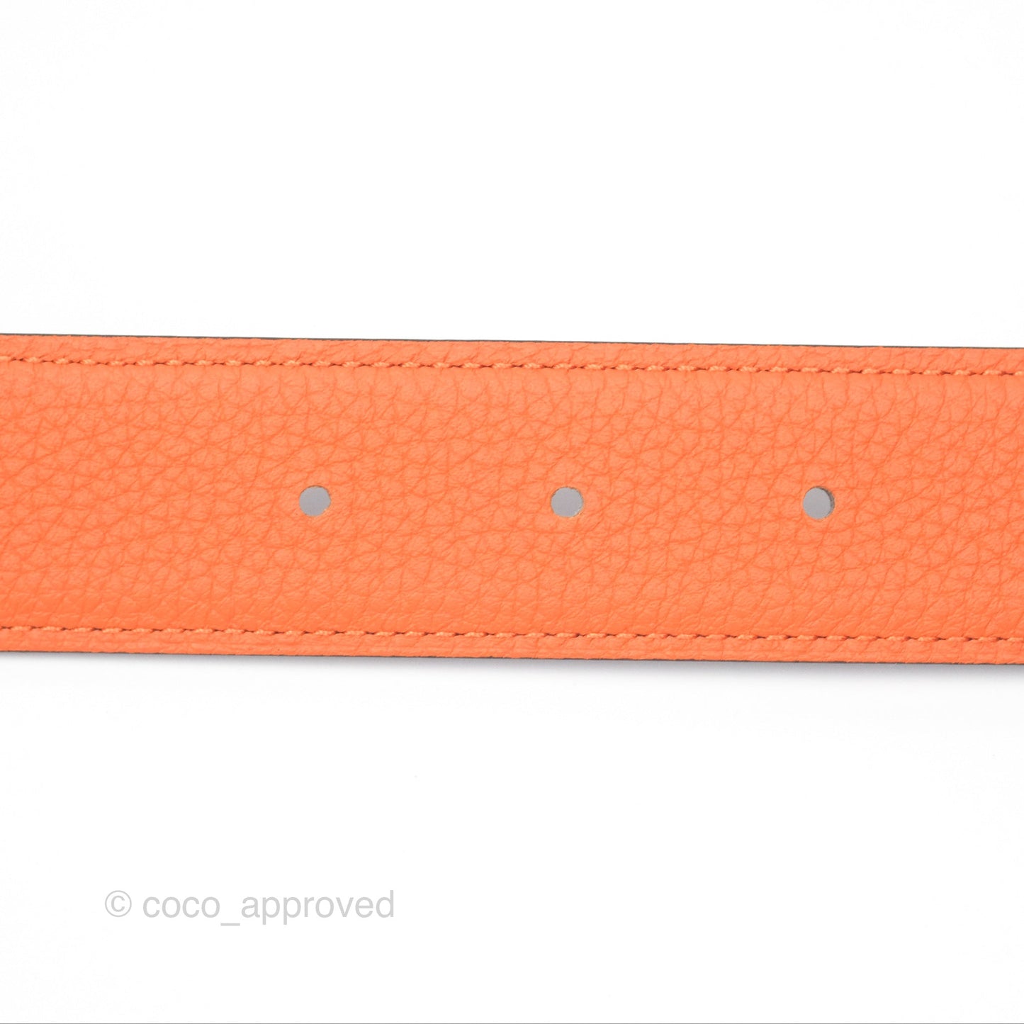 Hermès H Speed Belt Buckle & Reversible Leather Strap Black Silver Hardware 32mm