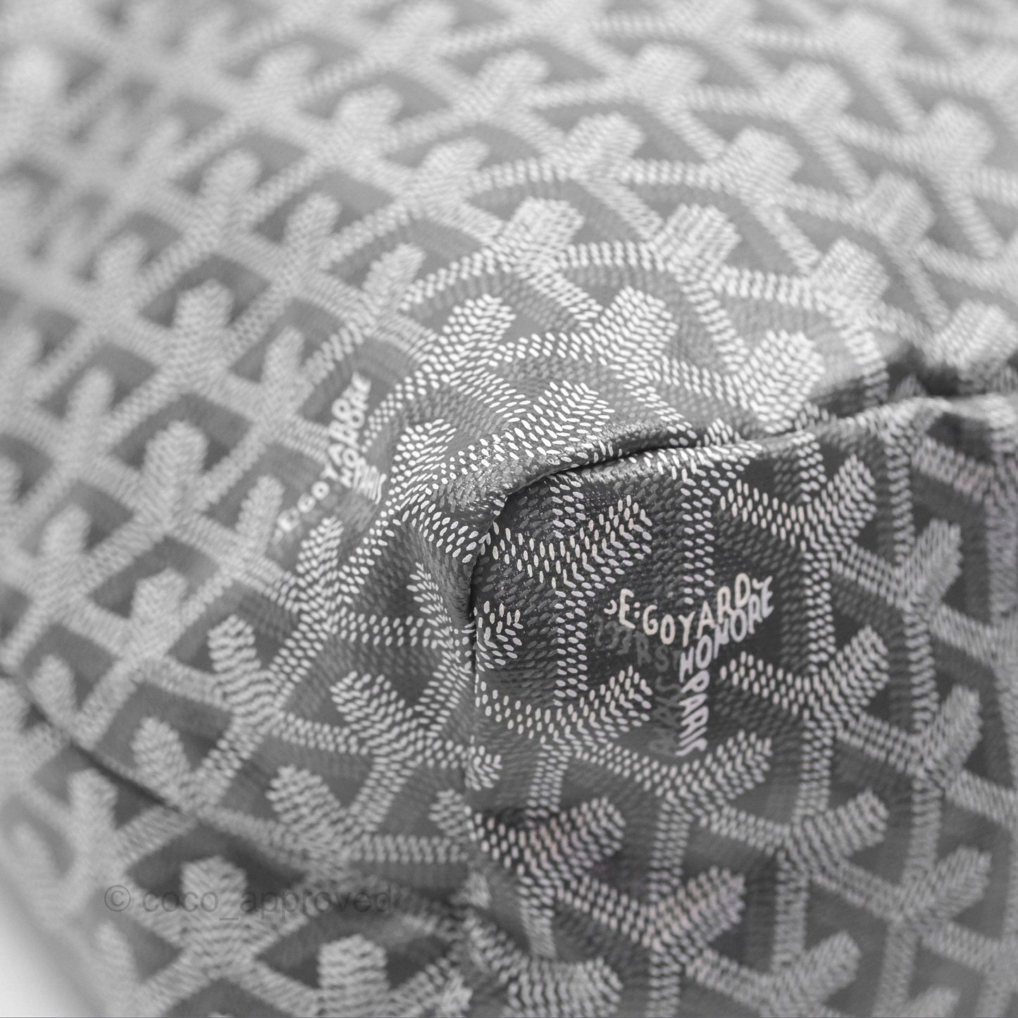 Goyard Bohème Hobo Bag Grey Goyardine Canvas