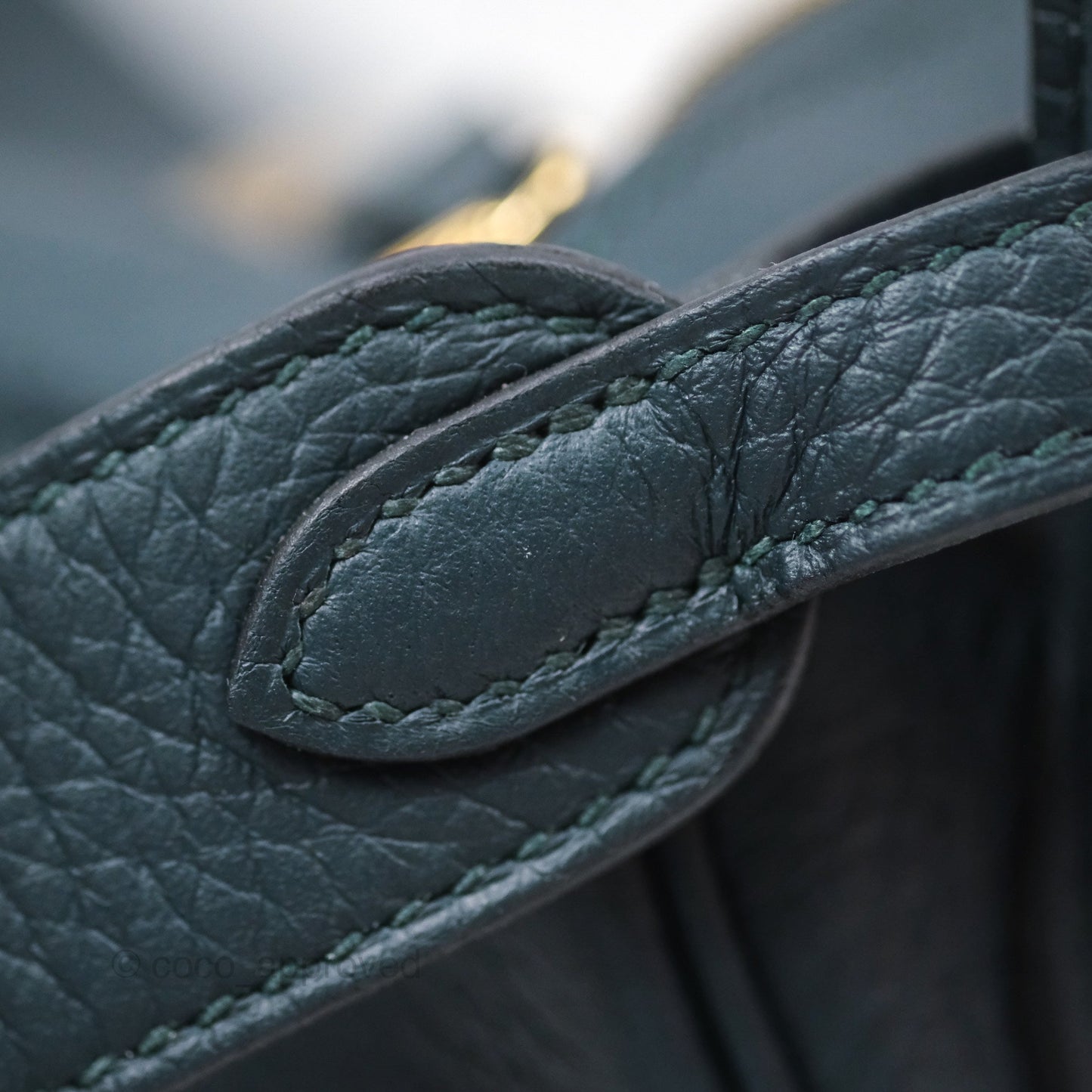 Hermès Lindy 26 Vert Cypress 6O Clemence Gold Hardware