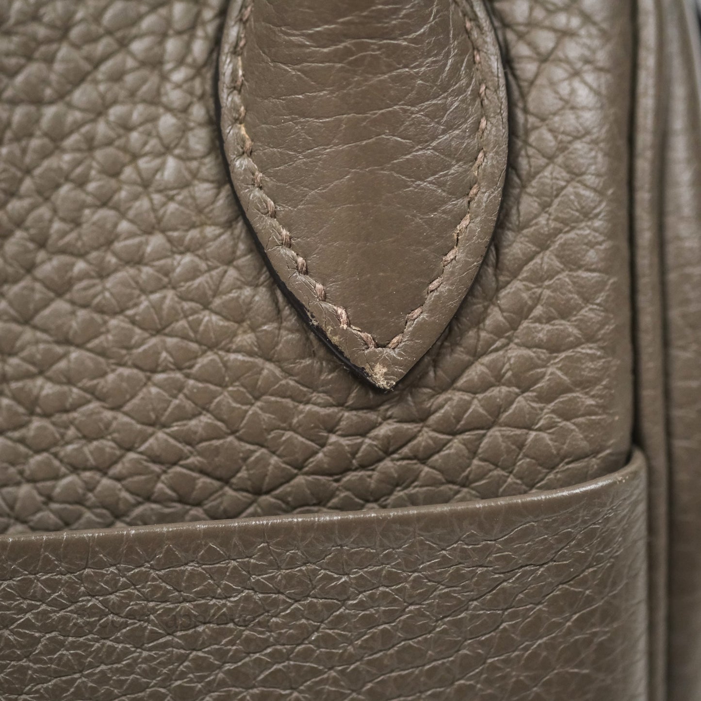 Hermès Lindy 26 Etain 8F Clemence Palladium Hardware