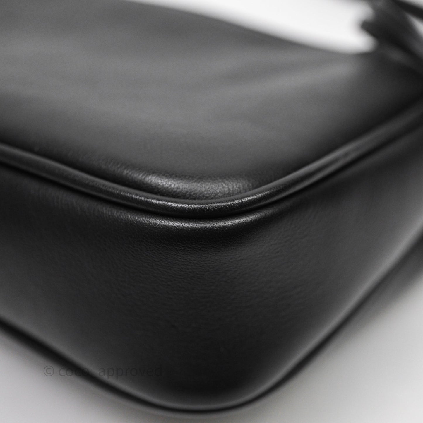 Balenciaga Rodeo Sling Pochette Leather Shoulder Bag Black Calfskin