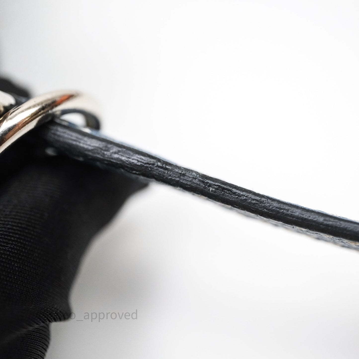 Hermès Roulis 23 Blue Evercolor Palladium Hardware