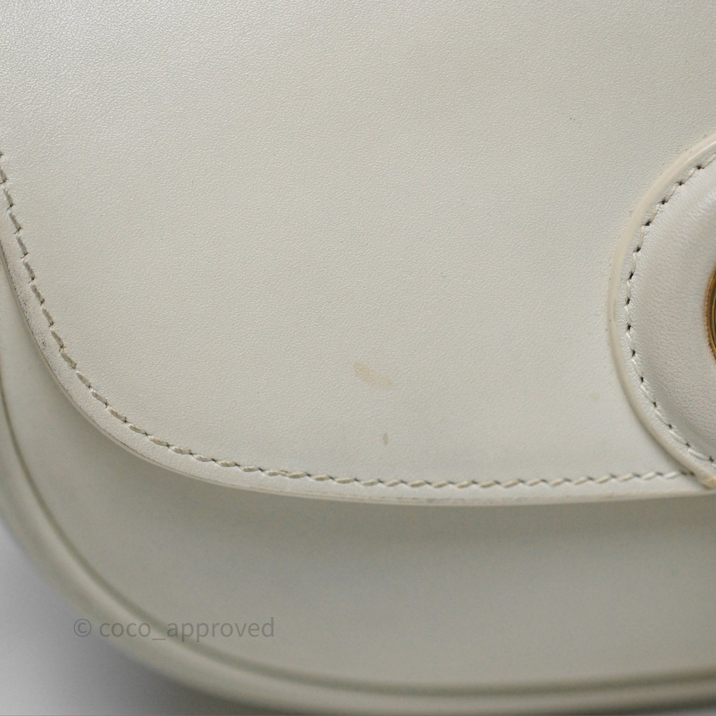 Christian Dior Bobby East-West Bag Calfskin White