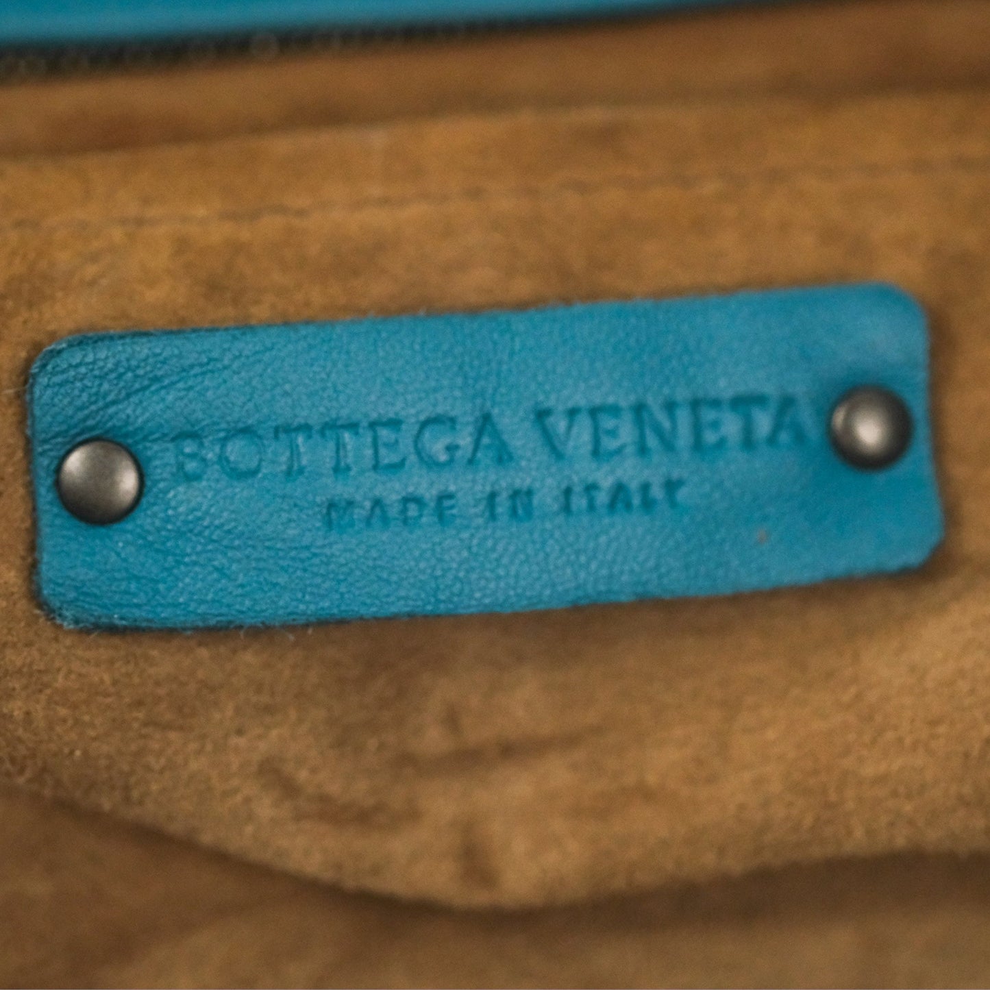 Bottega Veneta Large Cesta Tote Intrecciato Teal