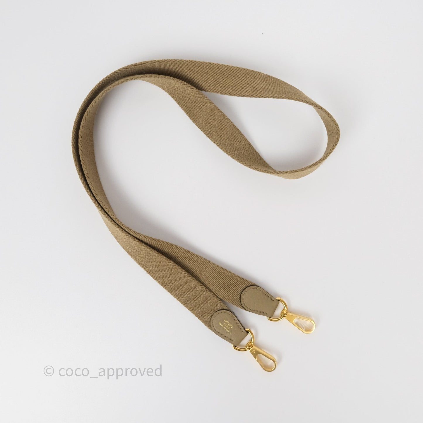 Hermès Mini Evelyne 16 Beige Marfa 8Q Clemence Gold Hardware