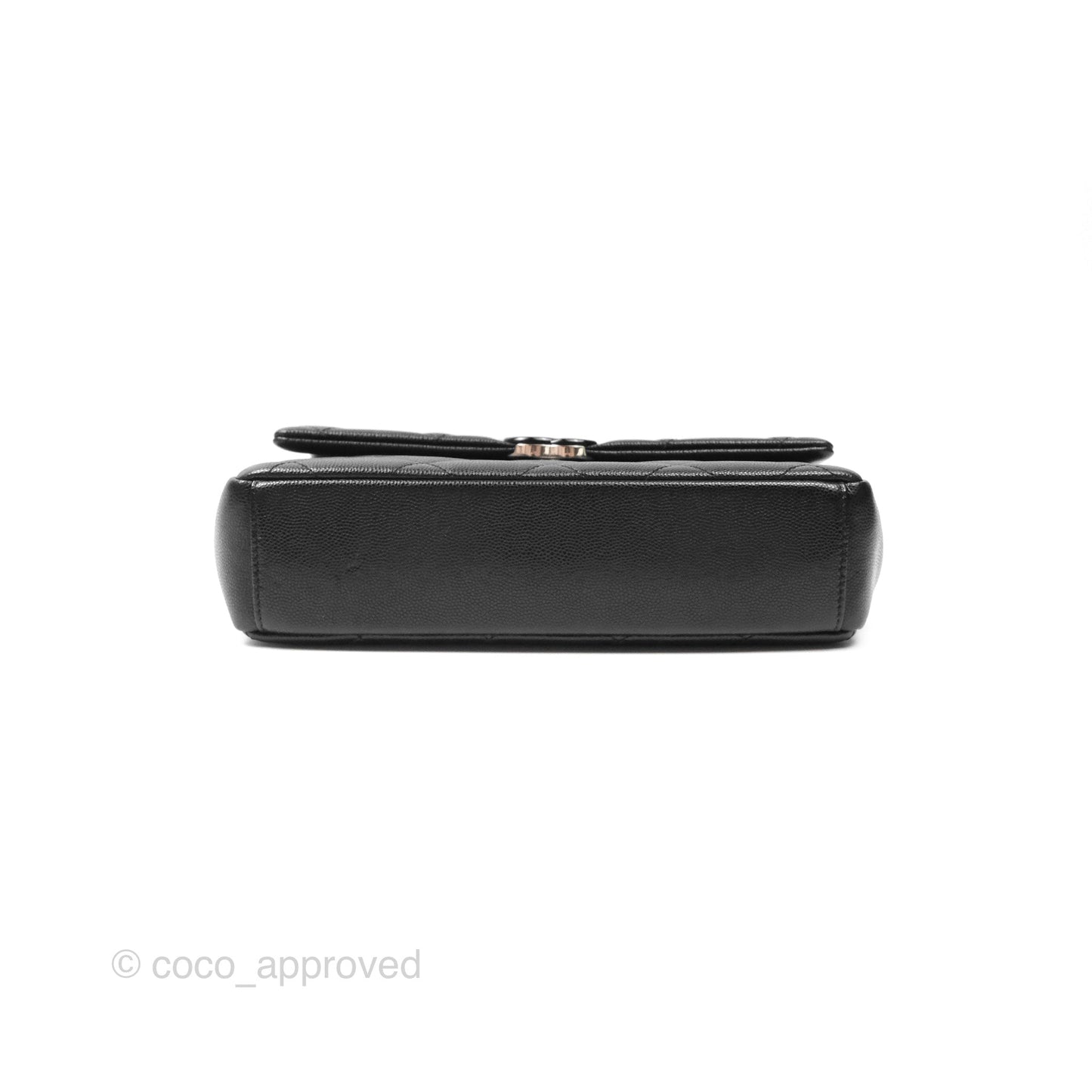 Chanel My Everything Flap Bag So Black Caviar Incognito Hardware