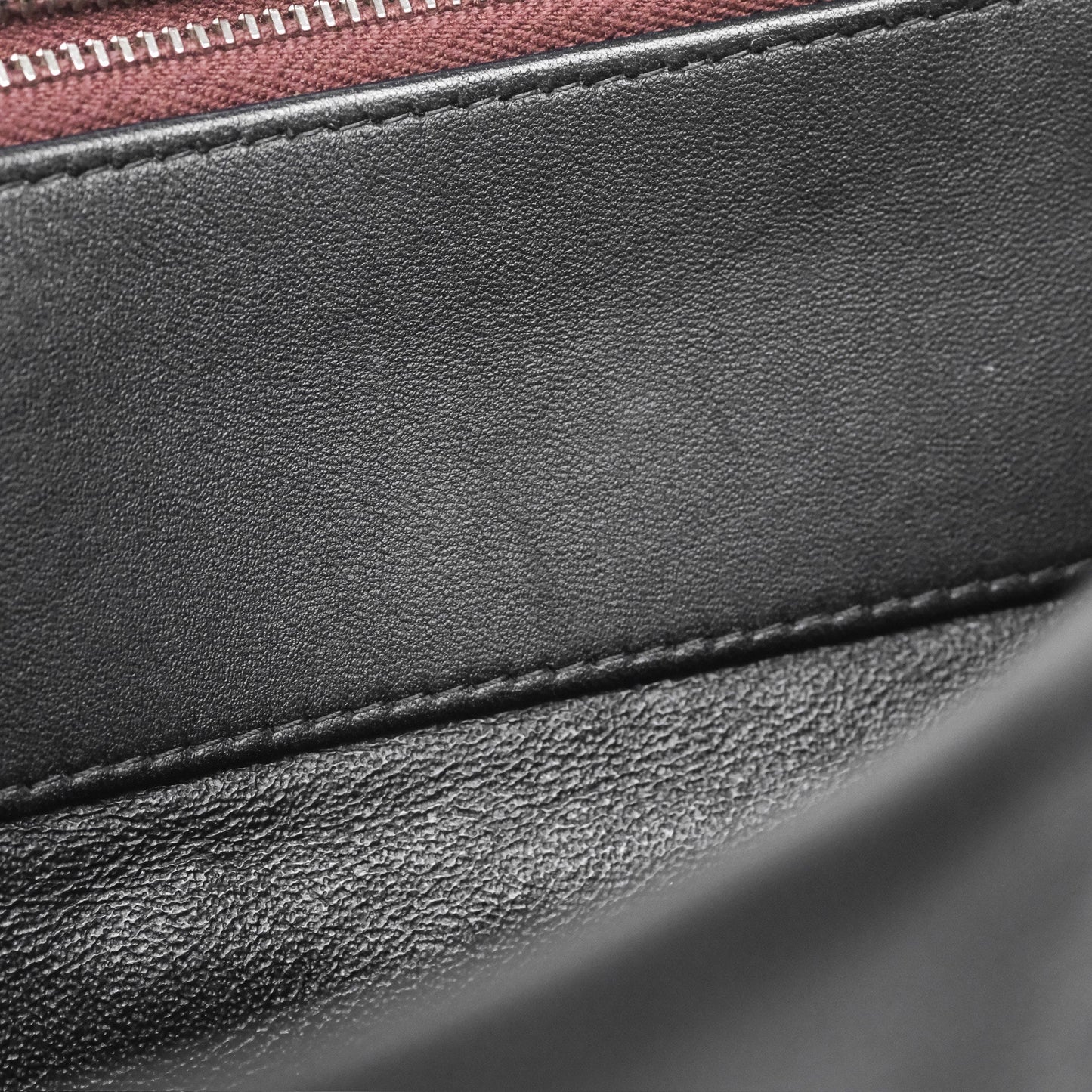 Chanel Flap O Case Clutch Black Lambskin Silver Hardware
