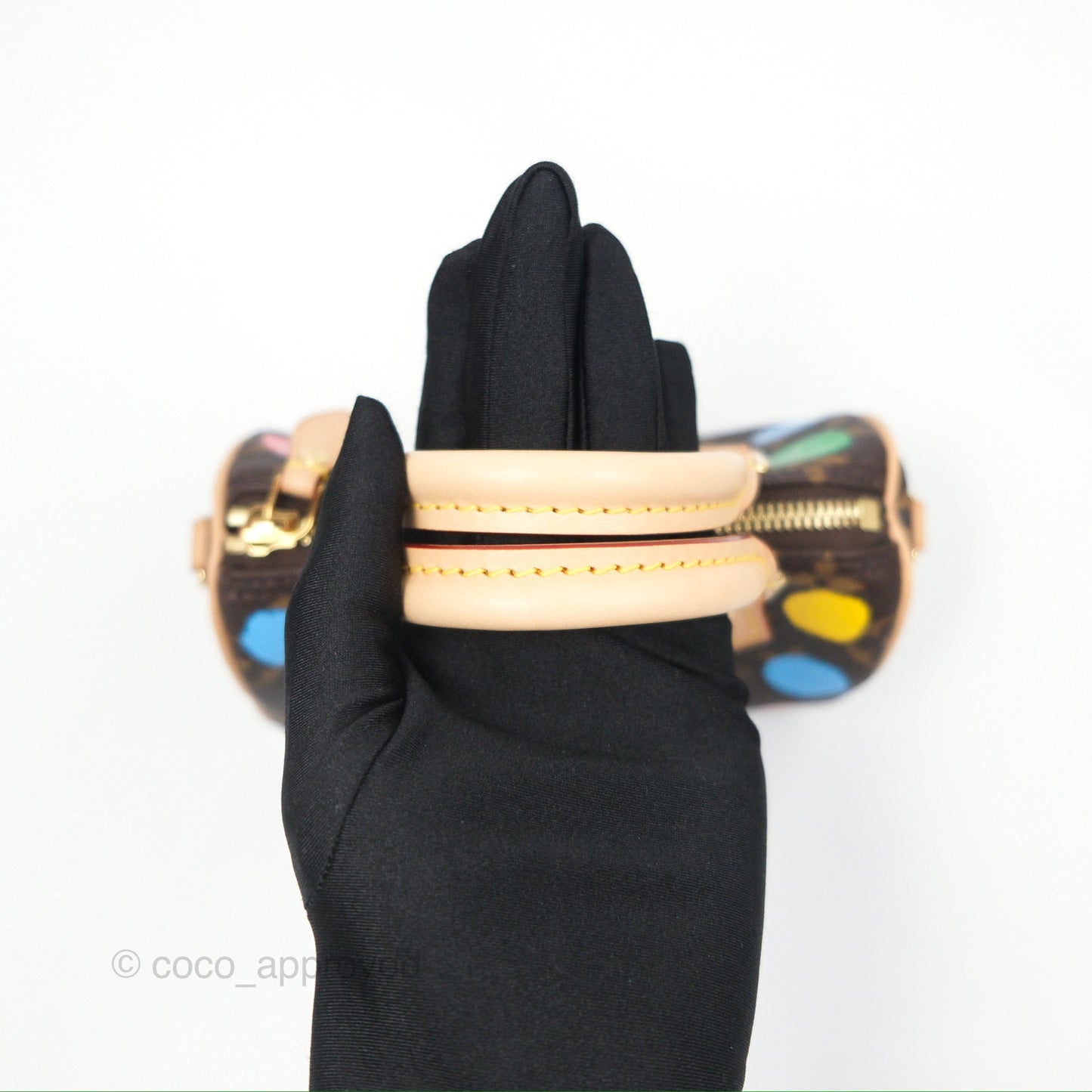 Louis Vuitton x Yayoi Kusama Nano Speedy Infinity Dots Monogram