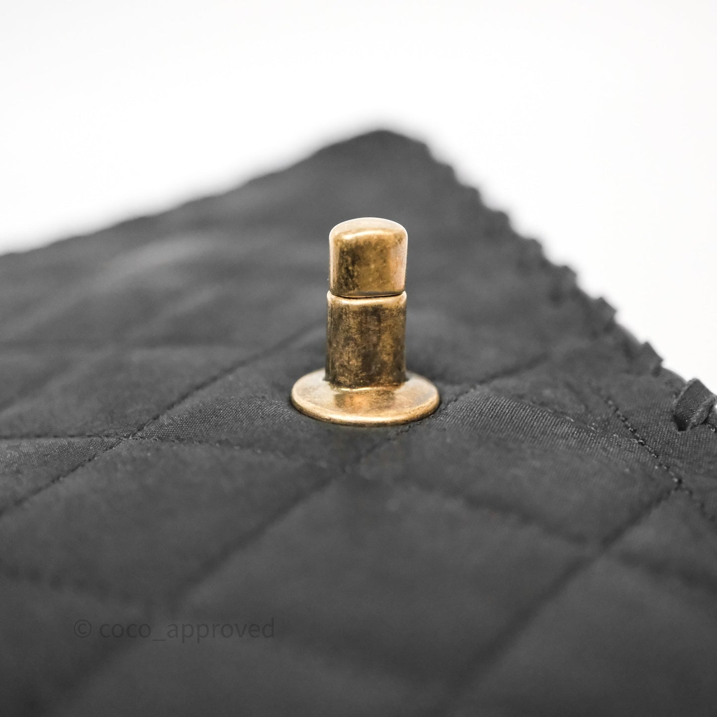 Chanel Braided Flap Bag Black Nubuck Aged Gold Hardware