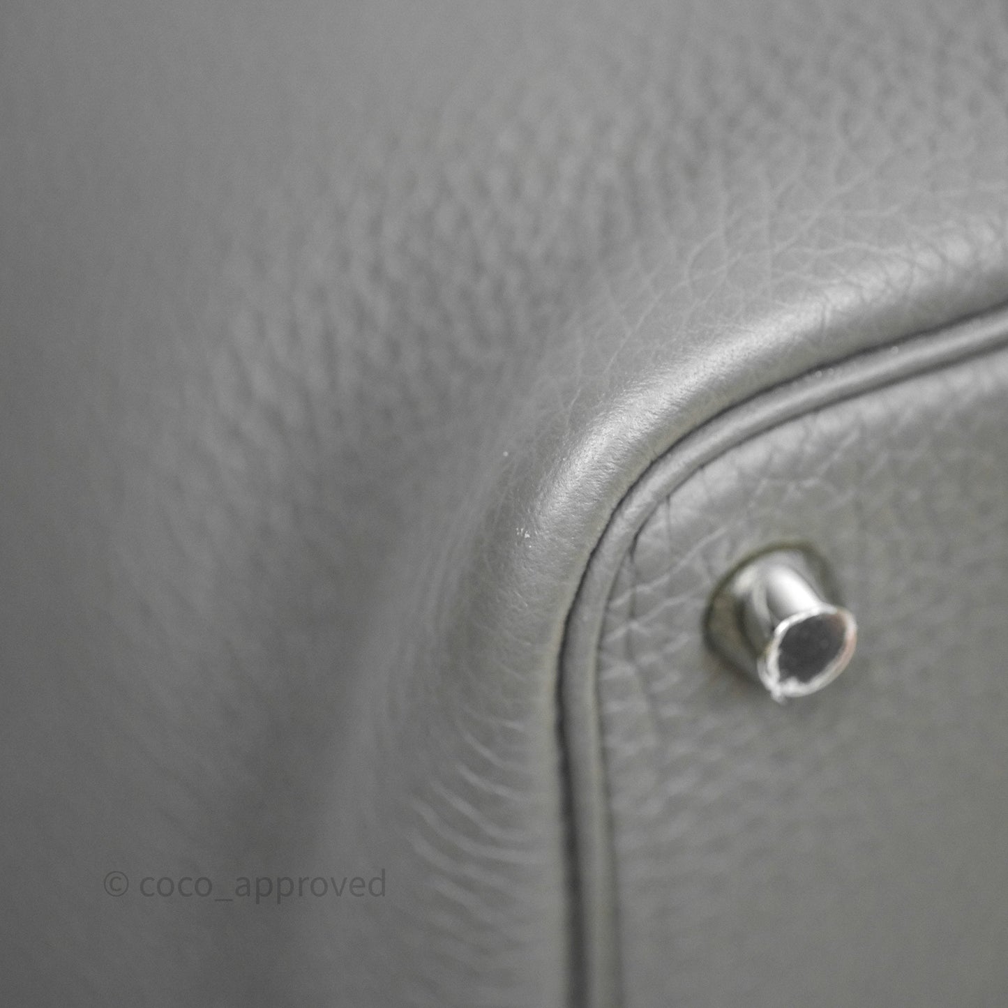 Hermès Picotin 18 Etain 8F Clemence Palladium Hardware