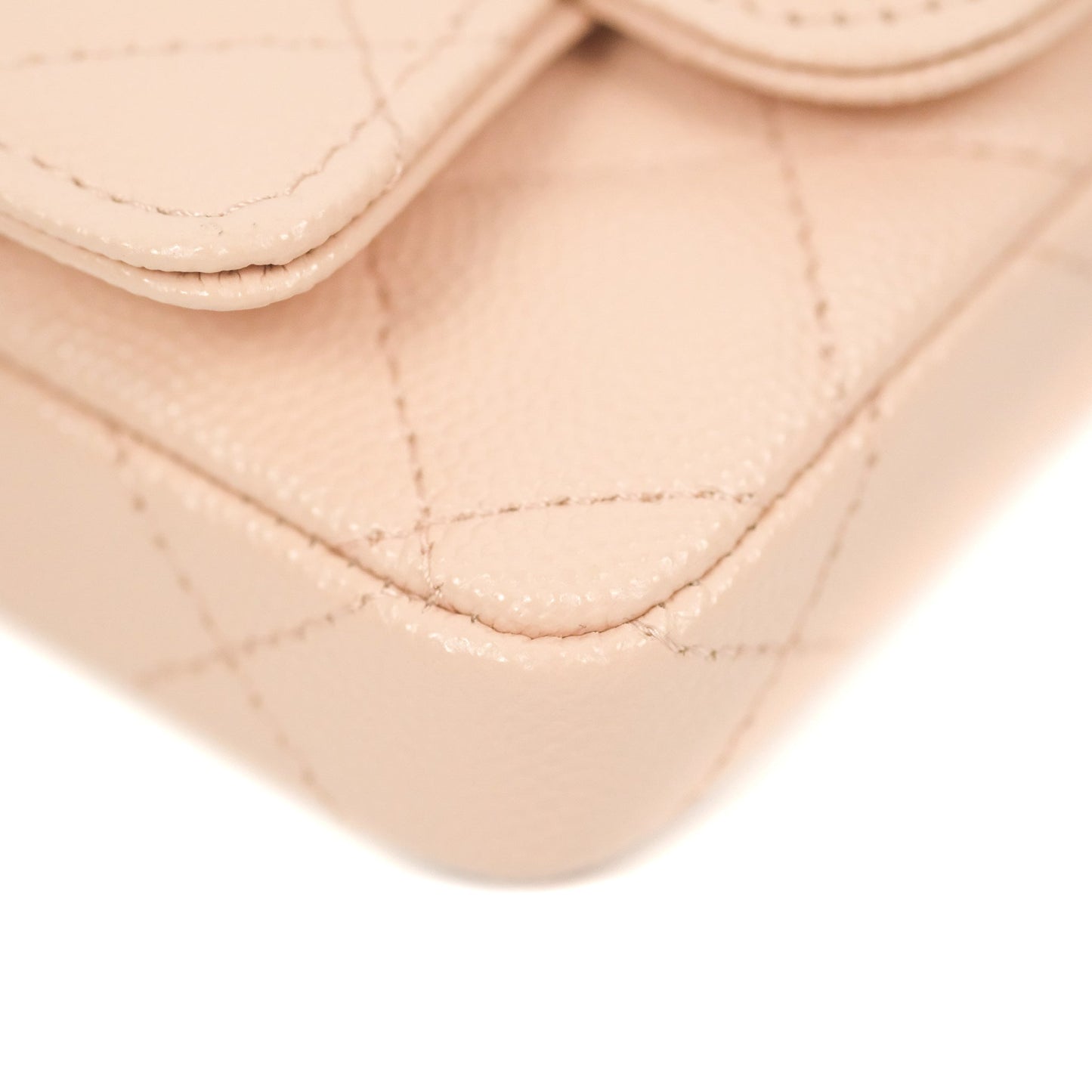 Chanel Classic Quilted Belt Bag Light Pink Caviar Gold Hardware