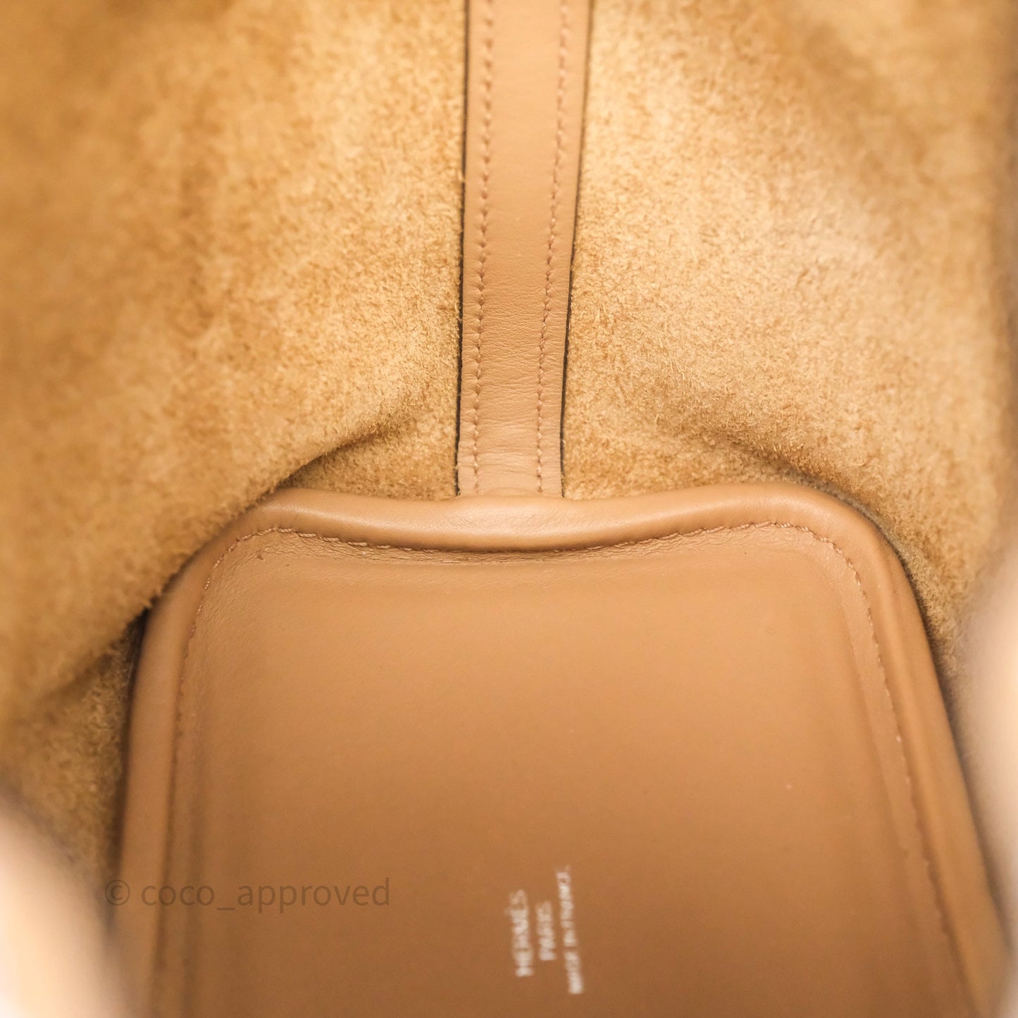 Hermès Micro Picotin 14 Lucky Daisy Chai 0M/Rose 5T Swift Palladium Hardware