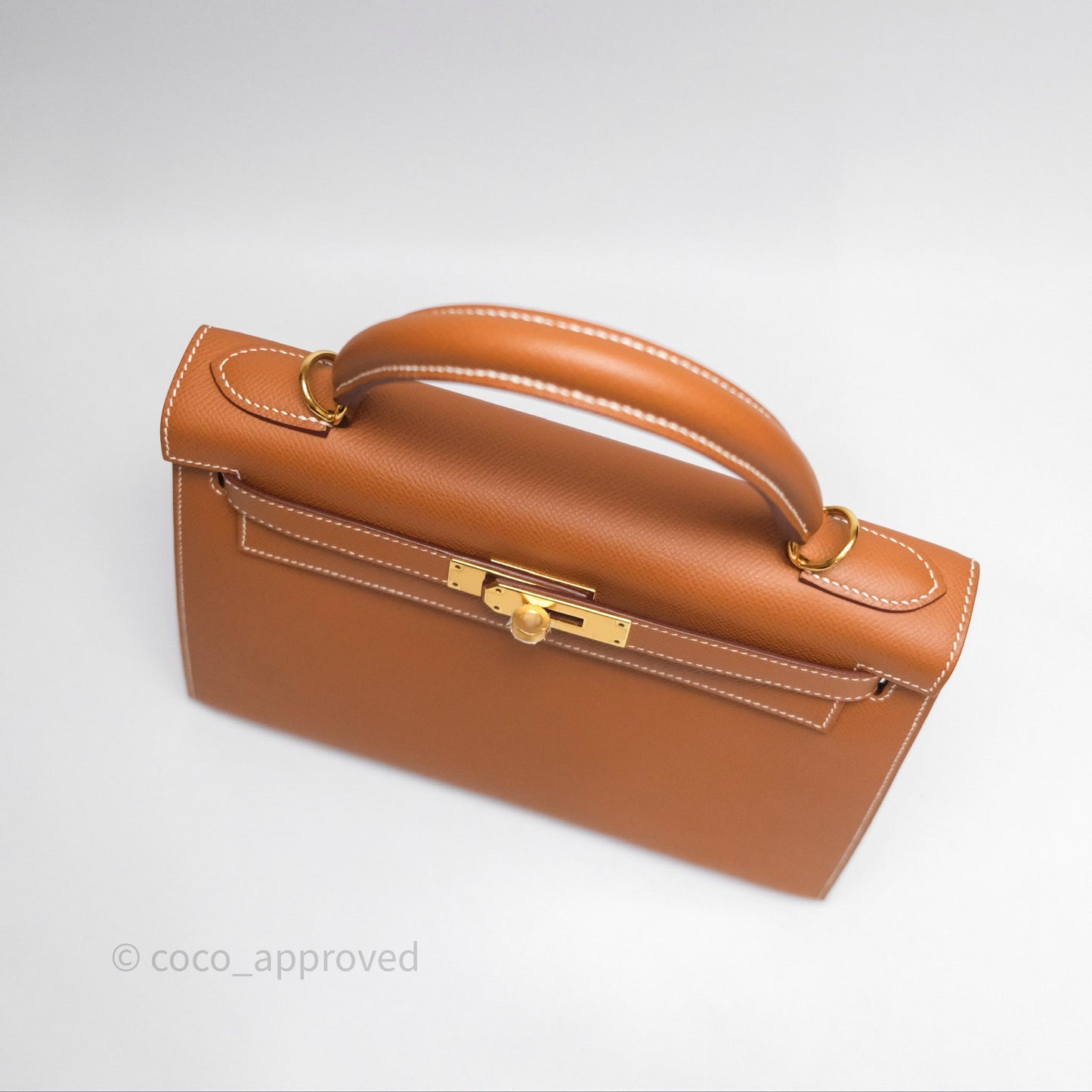 Hermès Kelly 28 Sellier Gold 37 Epsom Gold Hardware