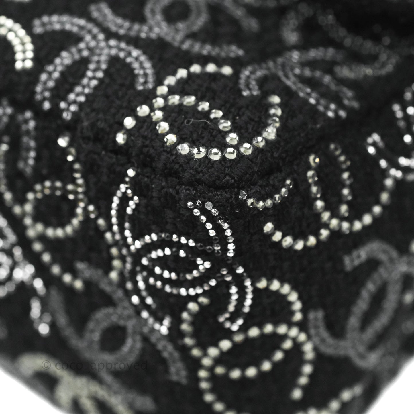 Chanel Jumbo Single Flap CC Pudong Strass