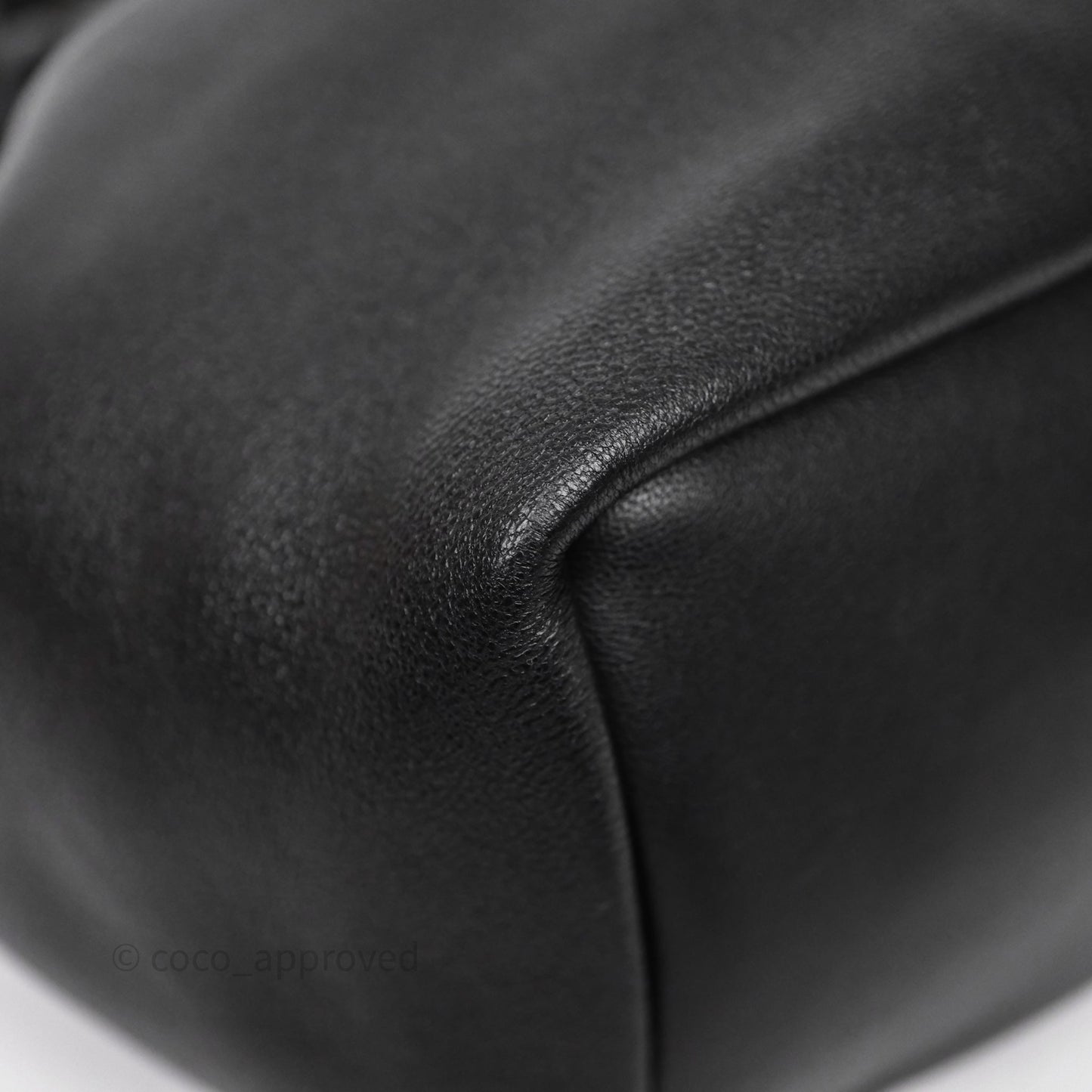Loewe Small Squeeze Bag in Mellow Nappa Lambskin Black