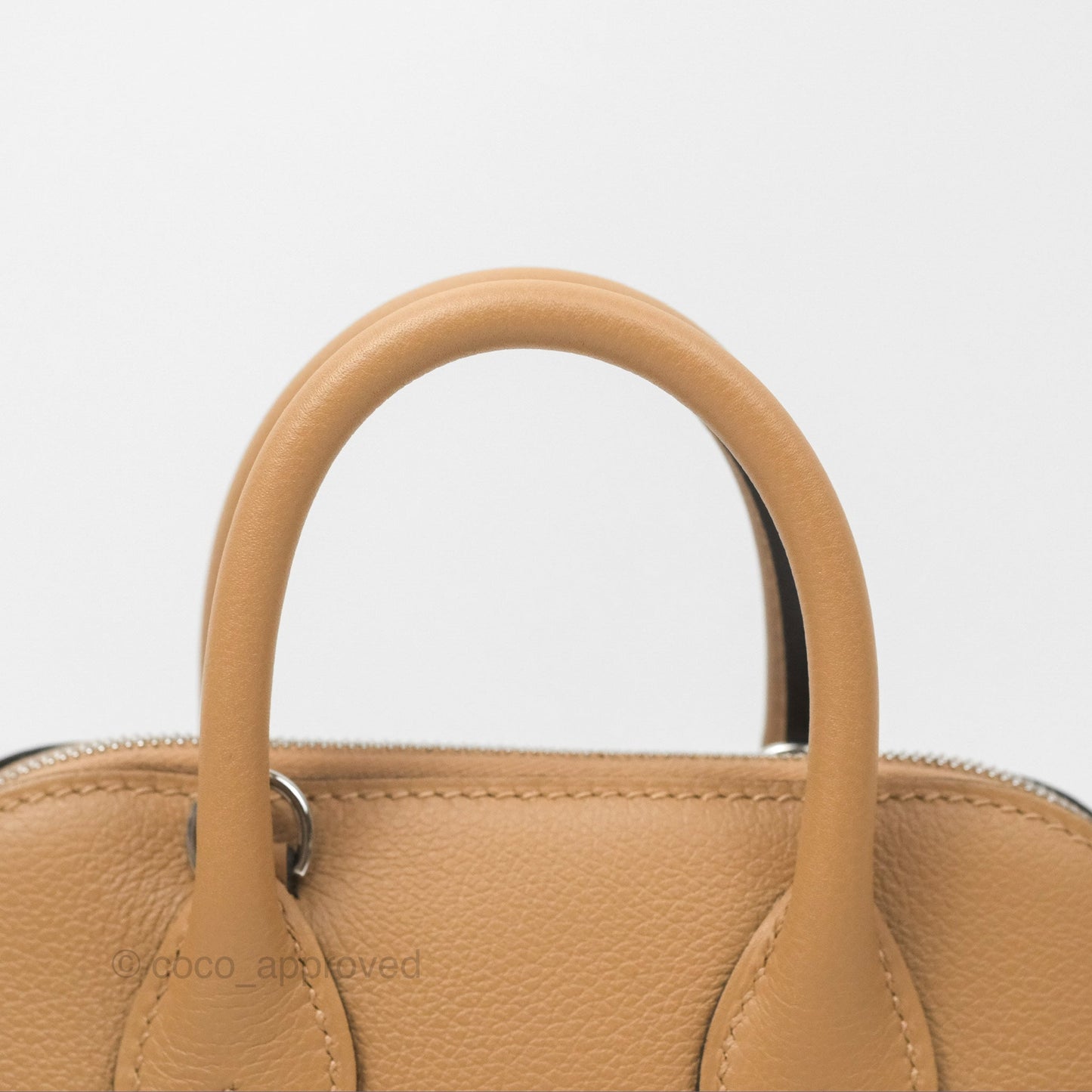 Hermès Bolide Mini 1923 Chai 0M Evercolor Palladium Hardware