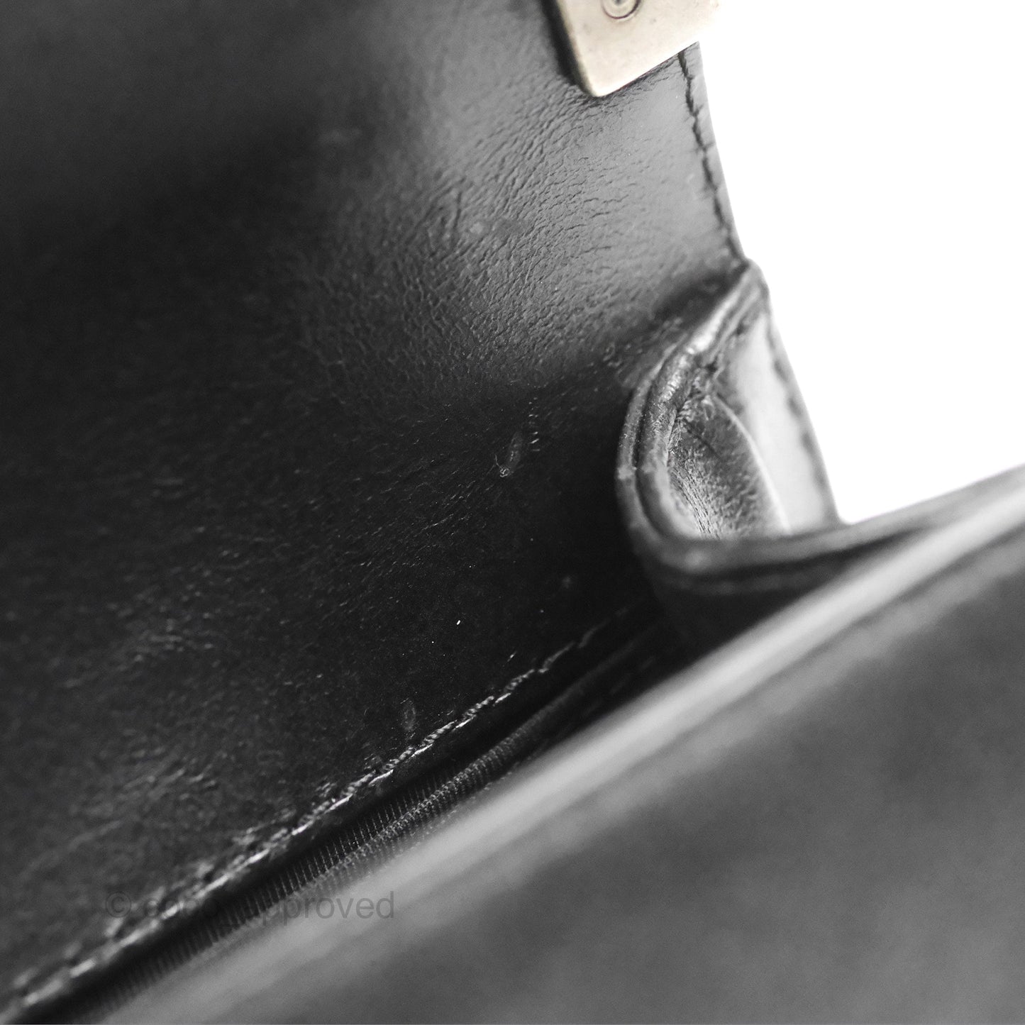 Chanel Small Chain Around Top Handle Boy Black Calfskin Ruthenium Hardware