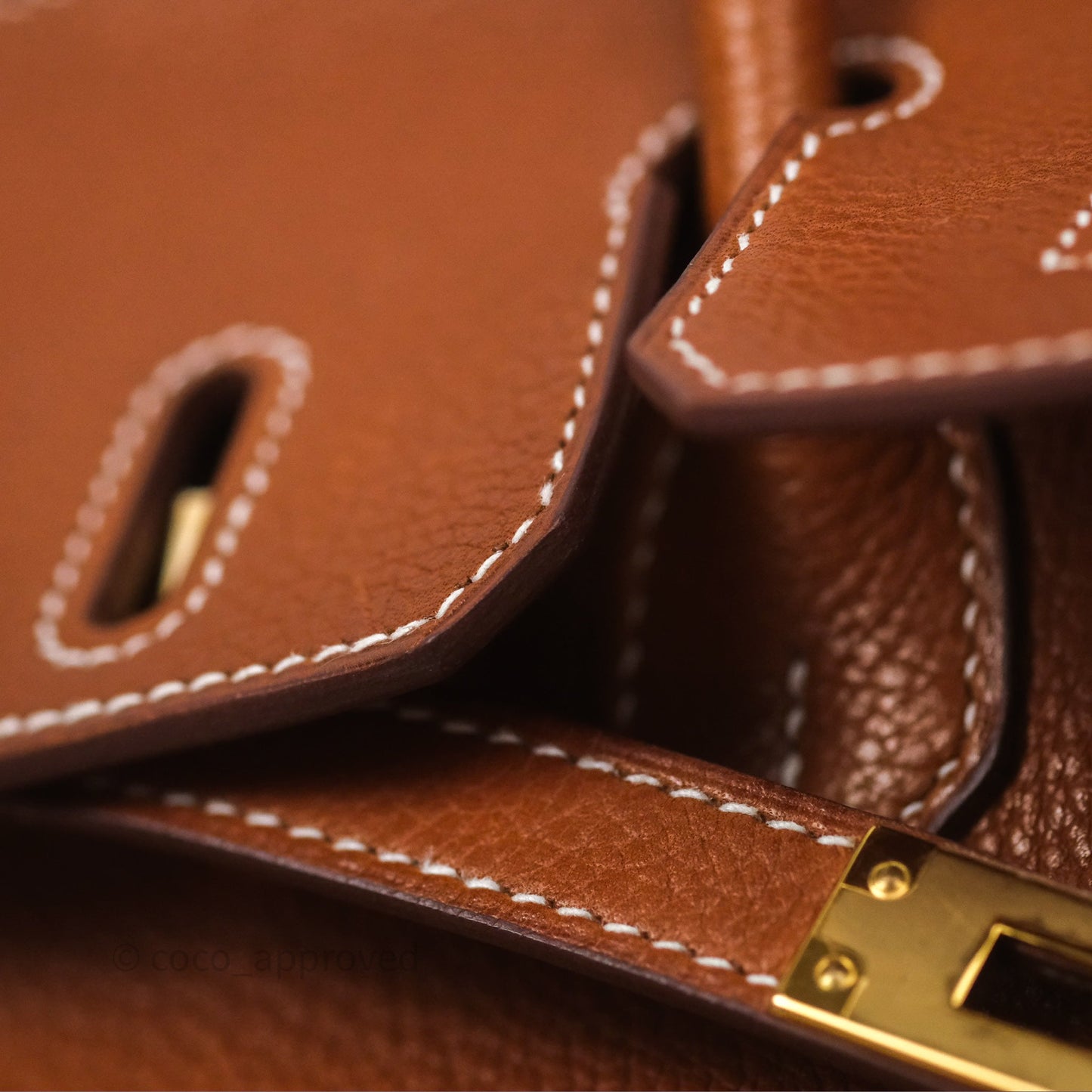 Hermès Birkin 25 Retourne Fauve 34 Barenia Gold Hardware