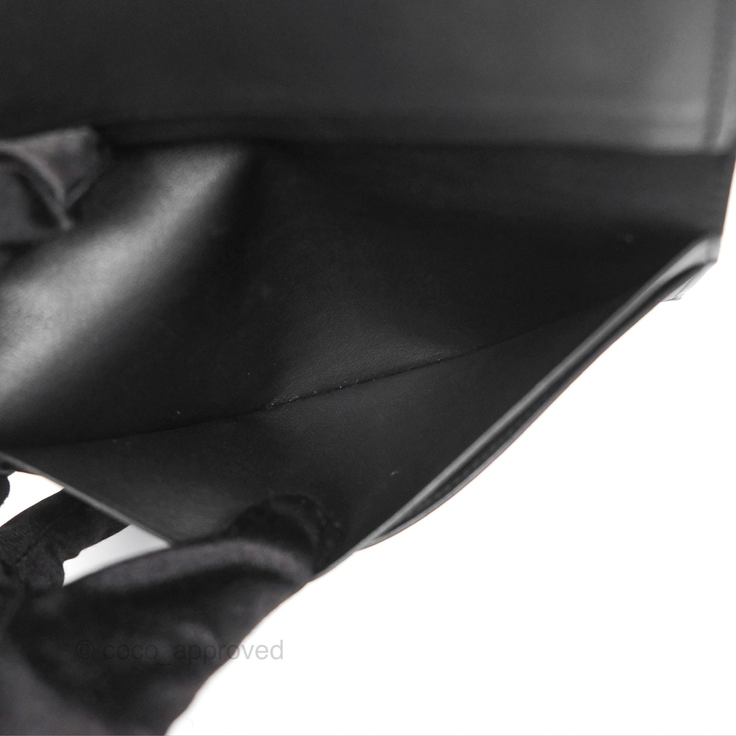 Hermès Citizen Twill Long Wallet Black Swift
