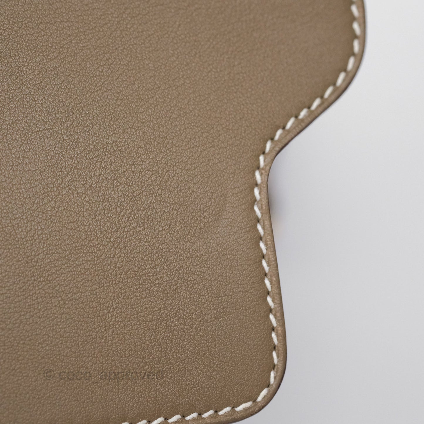 Hermès Roulis Mini 18 Etoupe 18 Swift Gold Hardware
