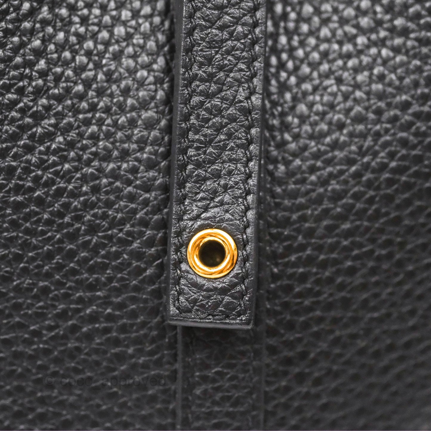Hermès Picotin 22 Black Noir 89 Clemence Gold Hardware