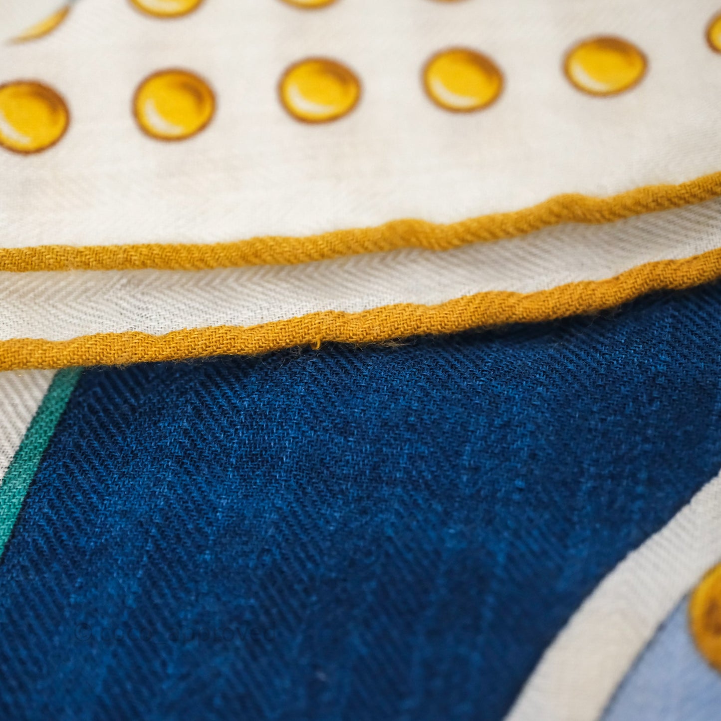 Hermès Cachemire Soie Grand Tralala Scarf 140CM