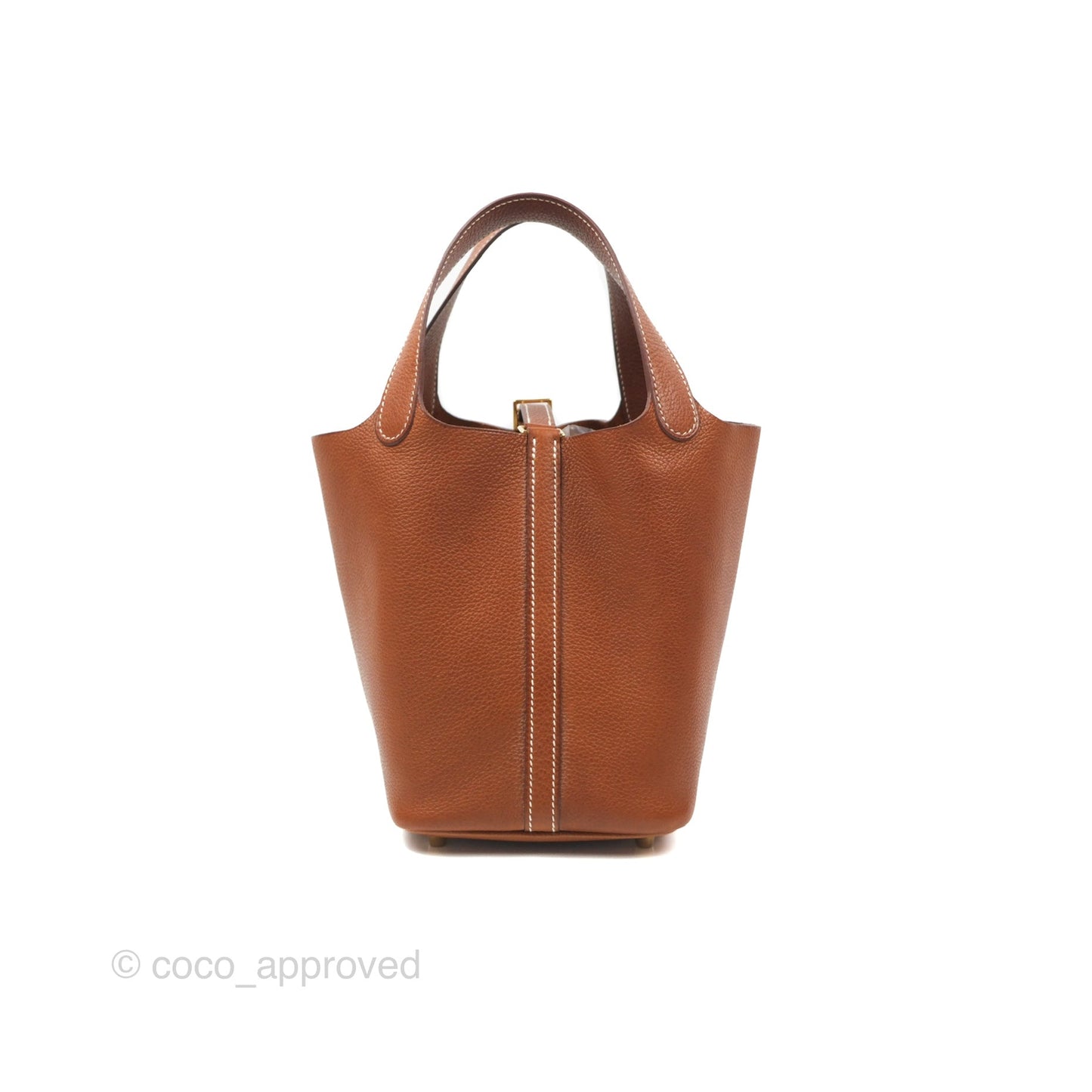 Hermès Picotin Lock 18 Fauve Barenia Gold Hardware