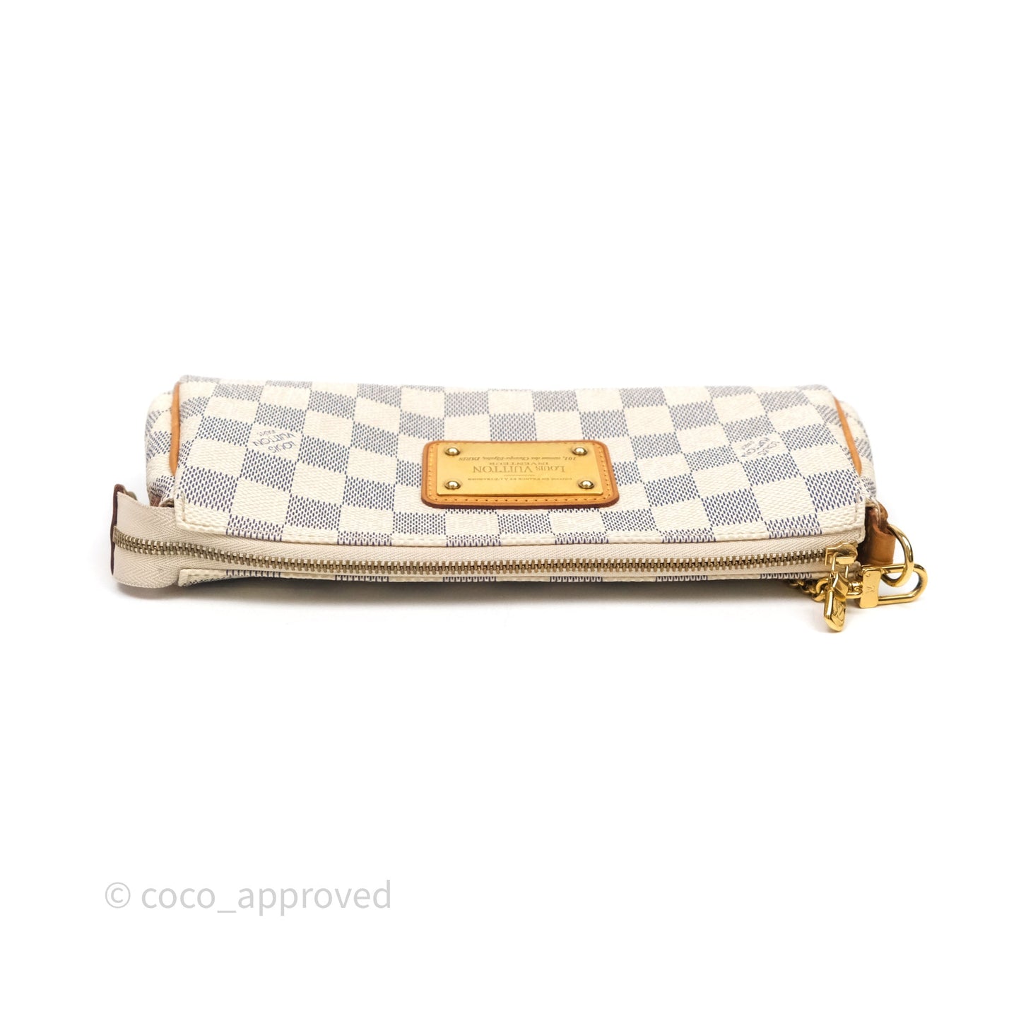 Louis Vuitton Eva Damier Azur Canvas Shoulder Bag