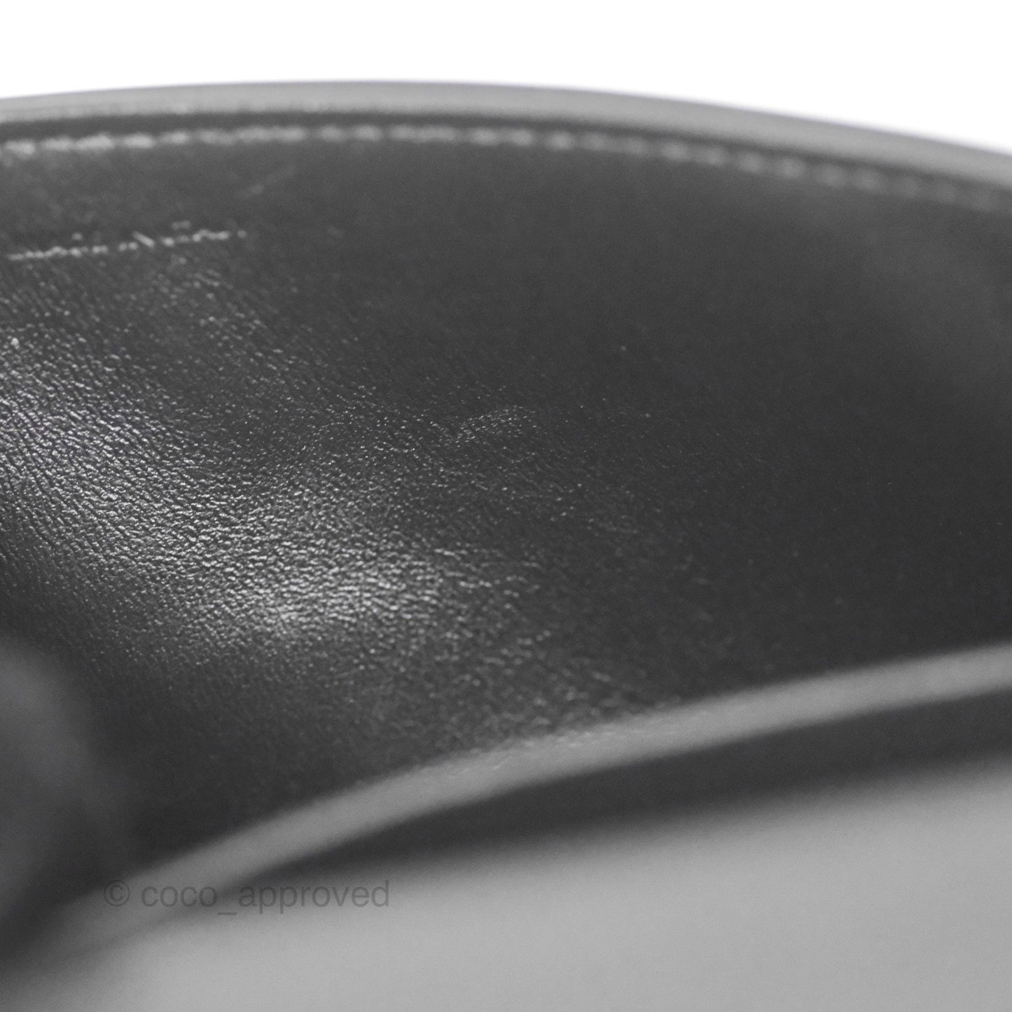 Celine Triomphe Shoulder Bag Black Calfskin