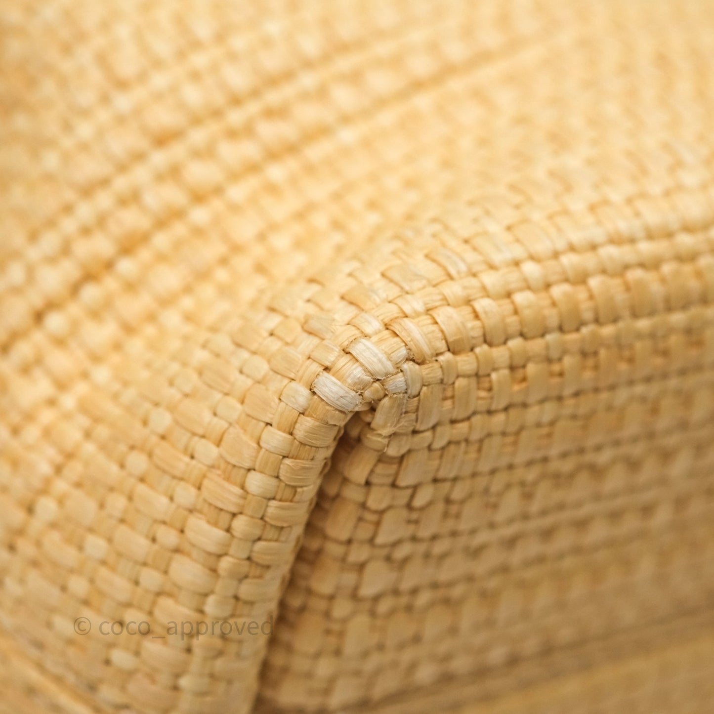 Chanel Vintage Rattan Tote Bag