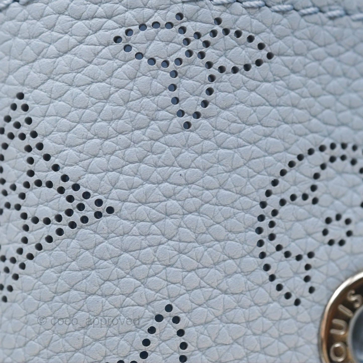 Louis Vuitton Bella Blue Nuage Mahina Calfskin