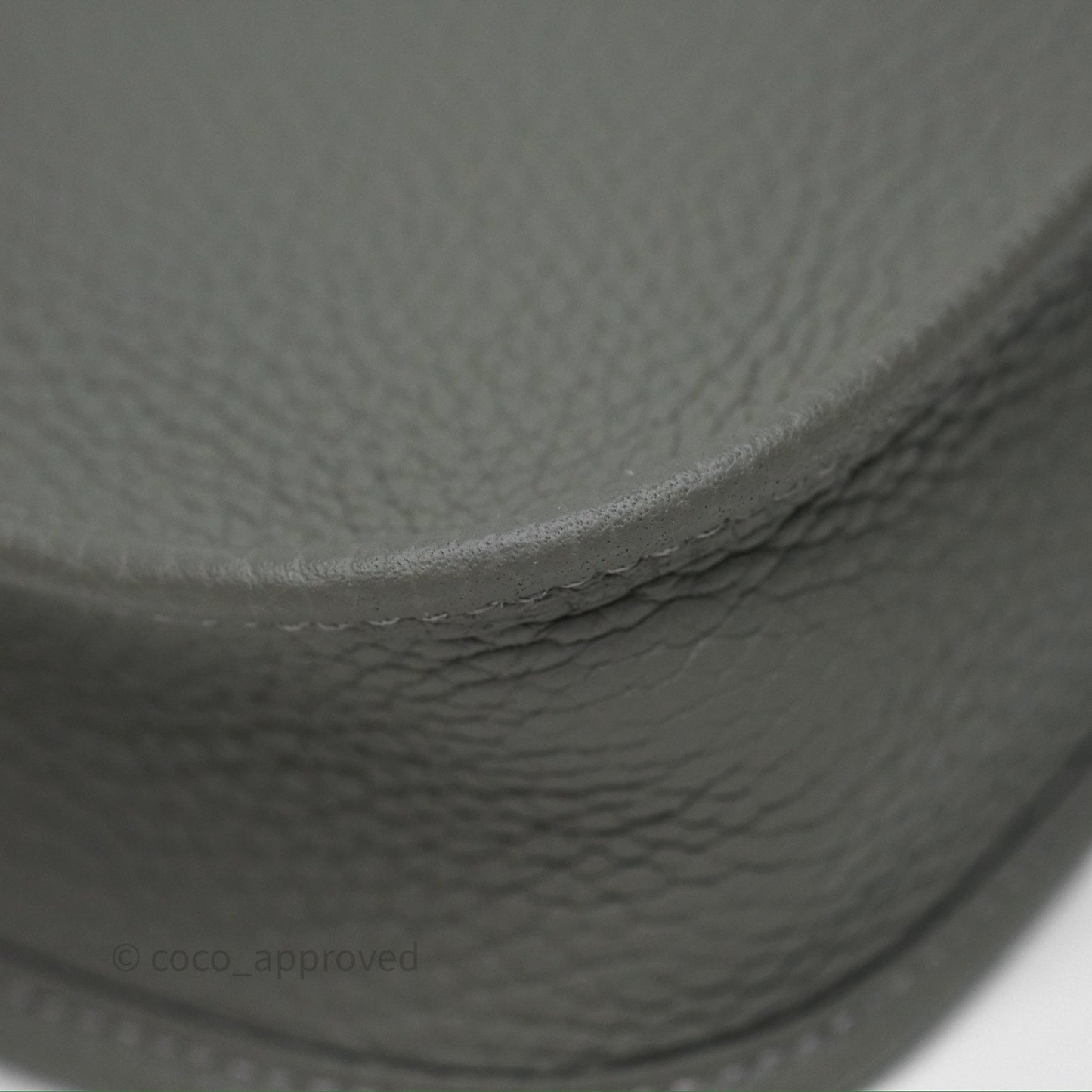 Hermès Mini Evelyne 16 Gris Meyer 0L Clemence Palladium Hardware