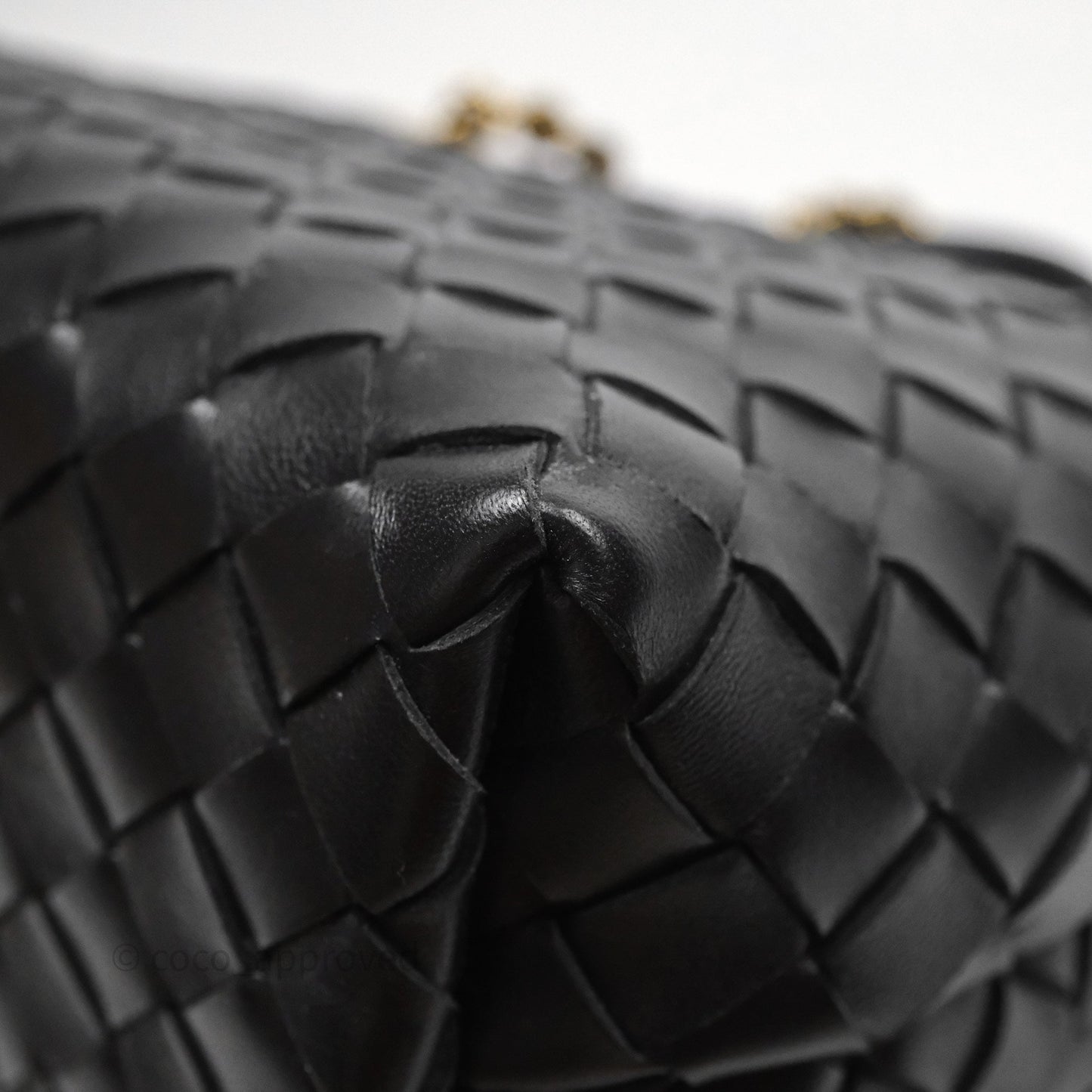 Bottega Veneta Small Andiamo Bag Black Intrecciato Lambskin