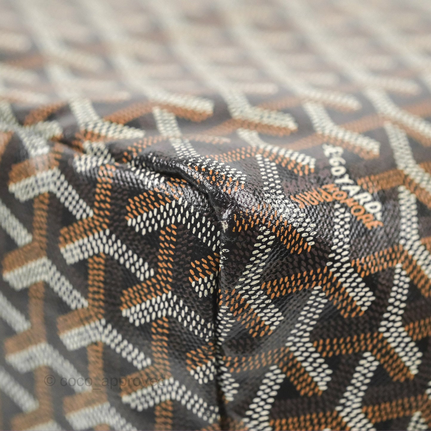 Goyard Saint Louis Black Goyardine Canvas PM⁣⁣⁣⁣⁣⁣⁣⁣⁣⁣⁣⁣⁣⁣⁣⁣⁣⁣⁣⁣