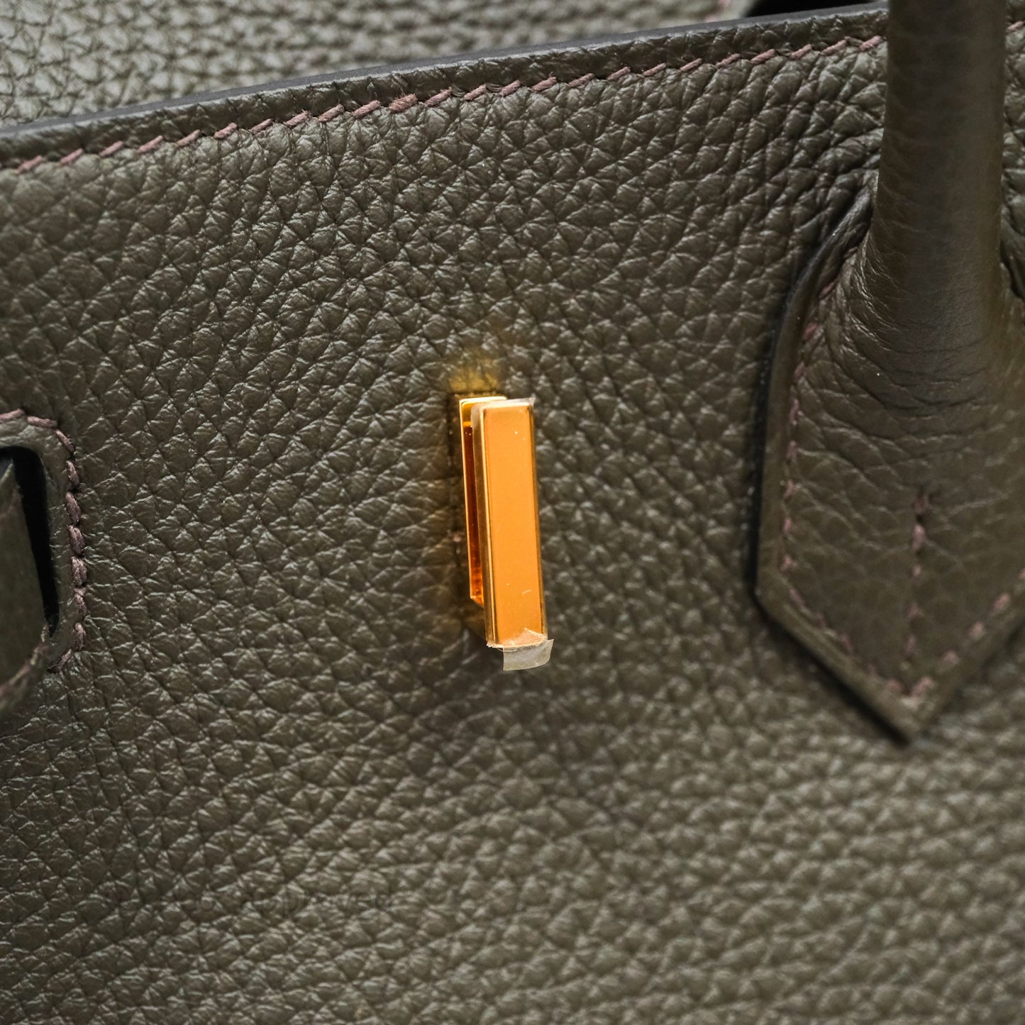 Hermès Birkin 25 Vert De Gris Togo Gold Hardware
