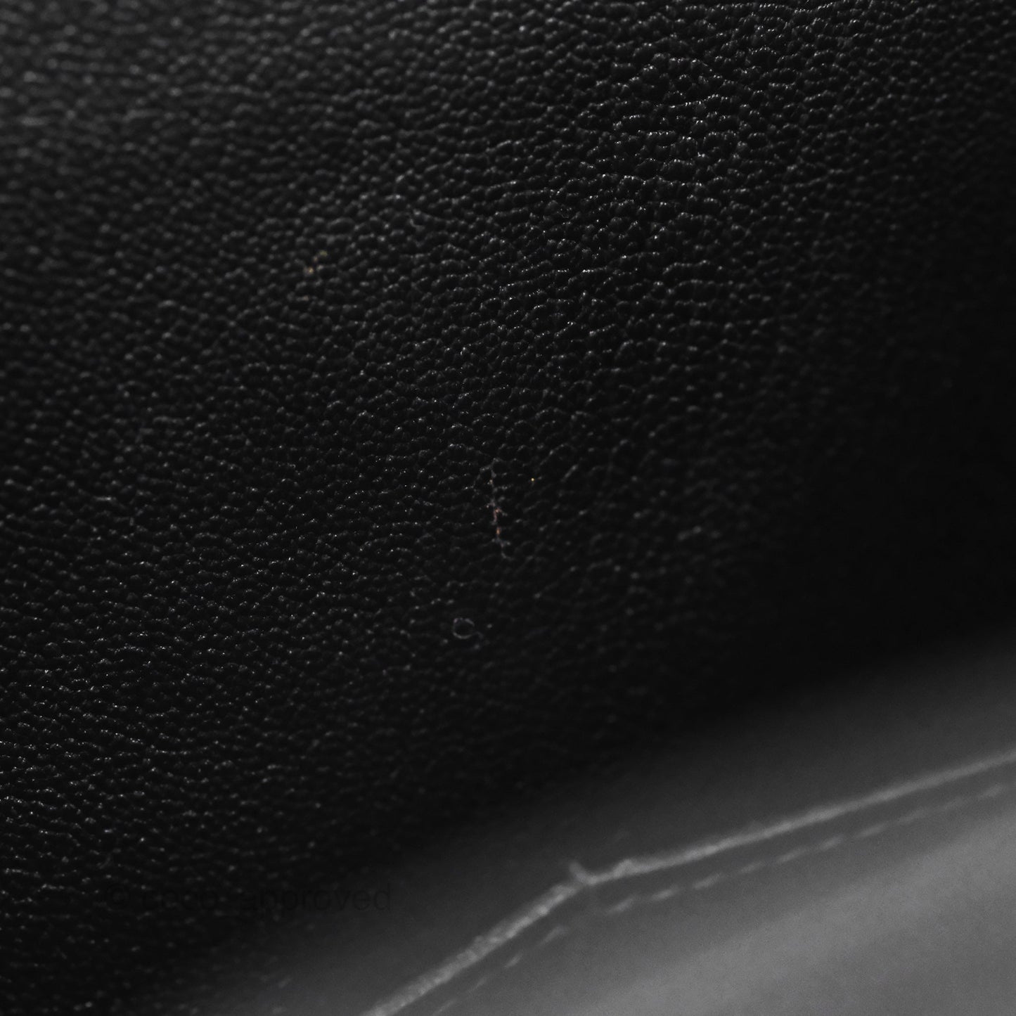 Hermès Kelly 28 Retourne Noir Black 89 Clemence Palladium Hardware