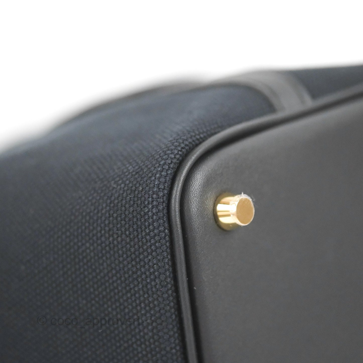Hermes Picotin Lock 18 Cargo Pockets Black Gold Hardware