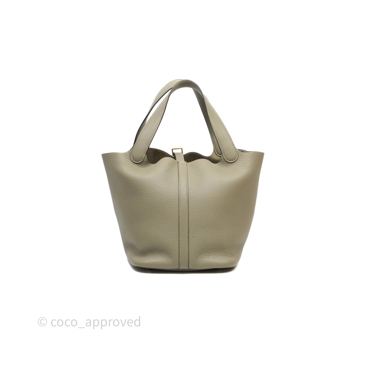Hermès Picotin 22 Lock Sauge Gold Hardware