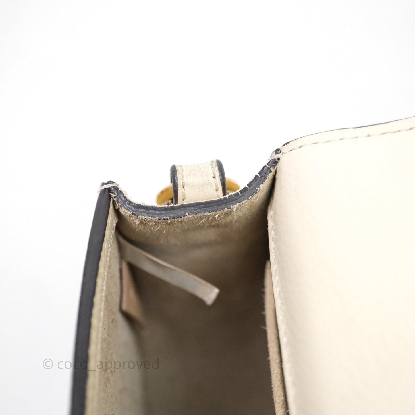 Chloé Nile Crossbody Bag White Calfskin