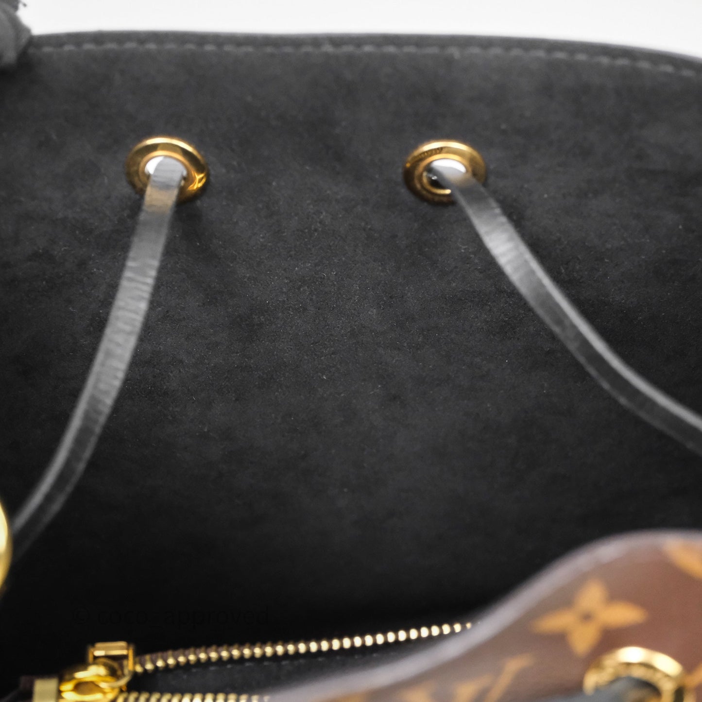 Louis Vuitton NéoNoé MM Black Monogram Canvas