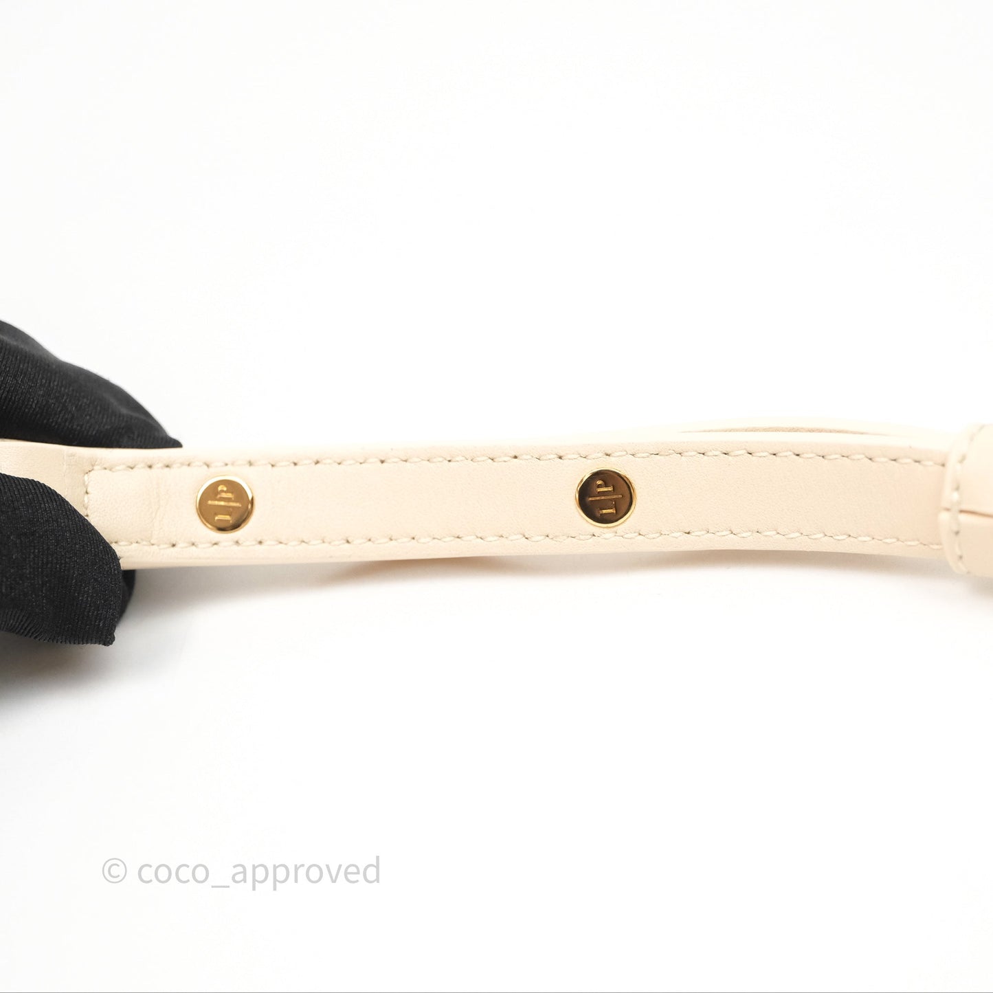 Loro Piana Extra Pocket L19 Beige Cotton-Linen Gold Hardware