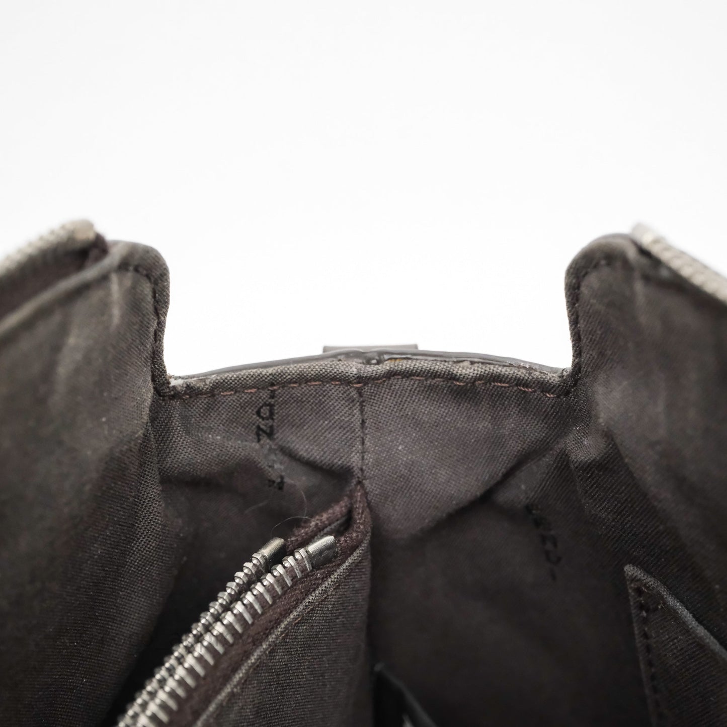 Fendi By The Way Medium Leather Satchel Dark Grey Bag
