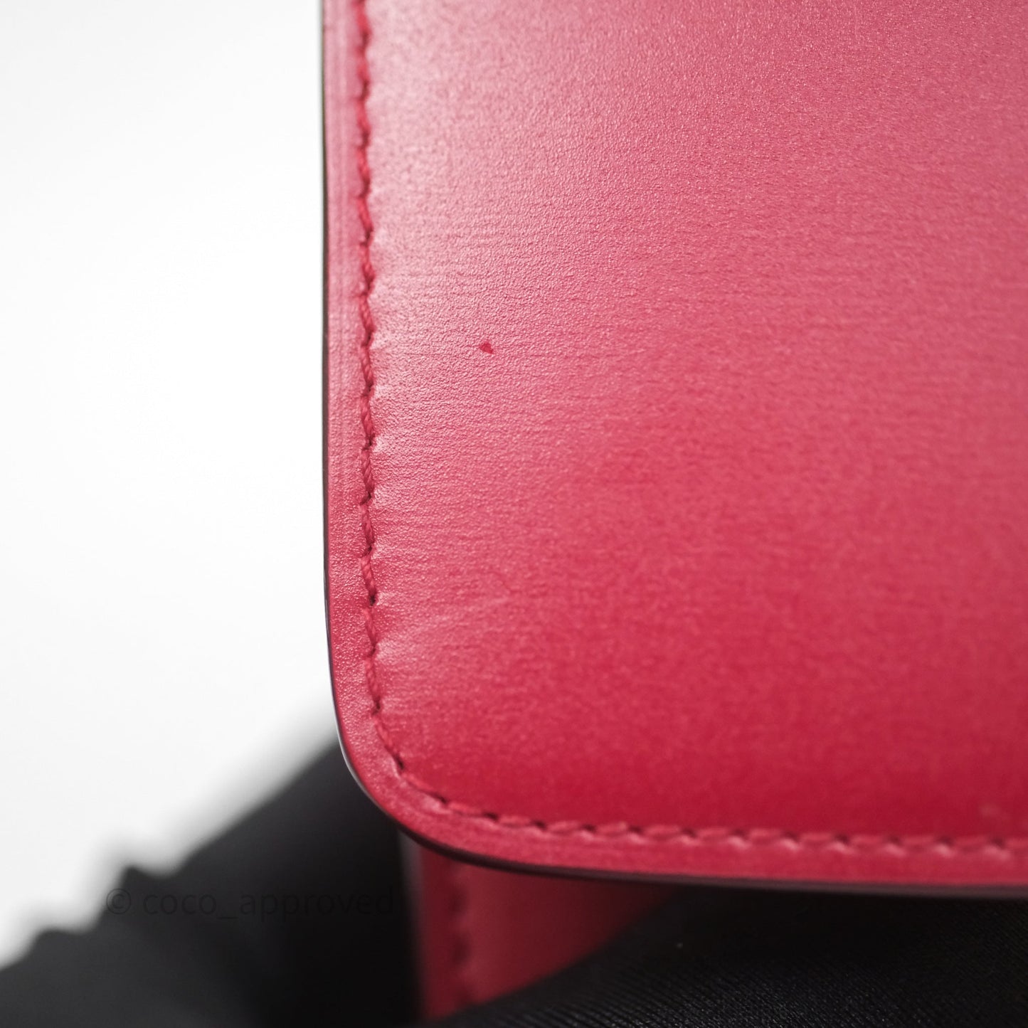 Celine Small Classic Box Flap Red Calfskin