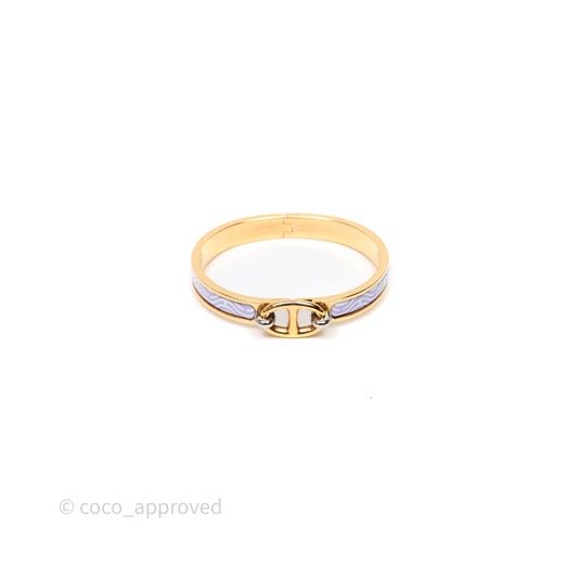 Hermes Mini Clic Chaine d'Ancre Bracelet Hypno Rose Gold