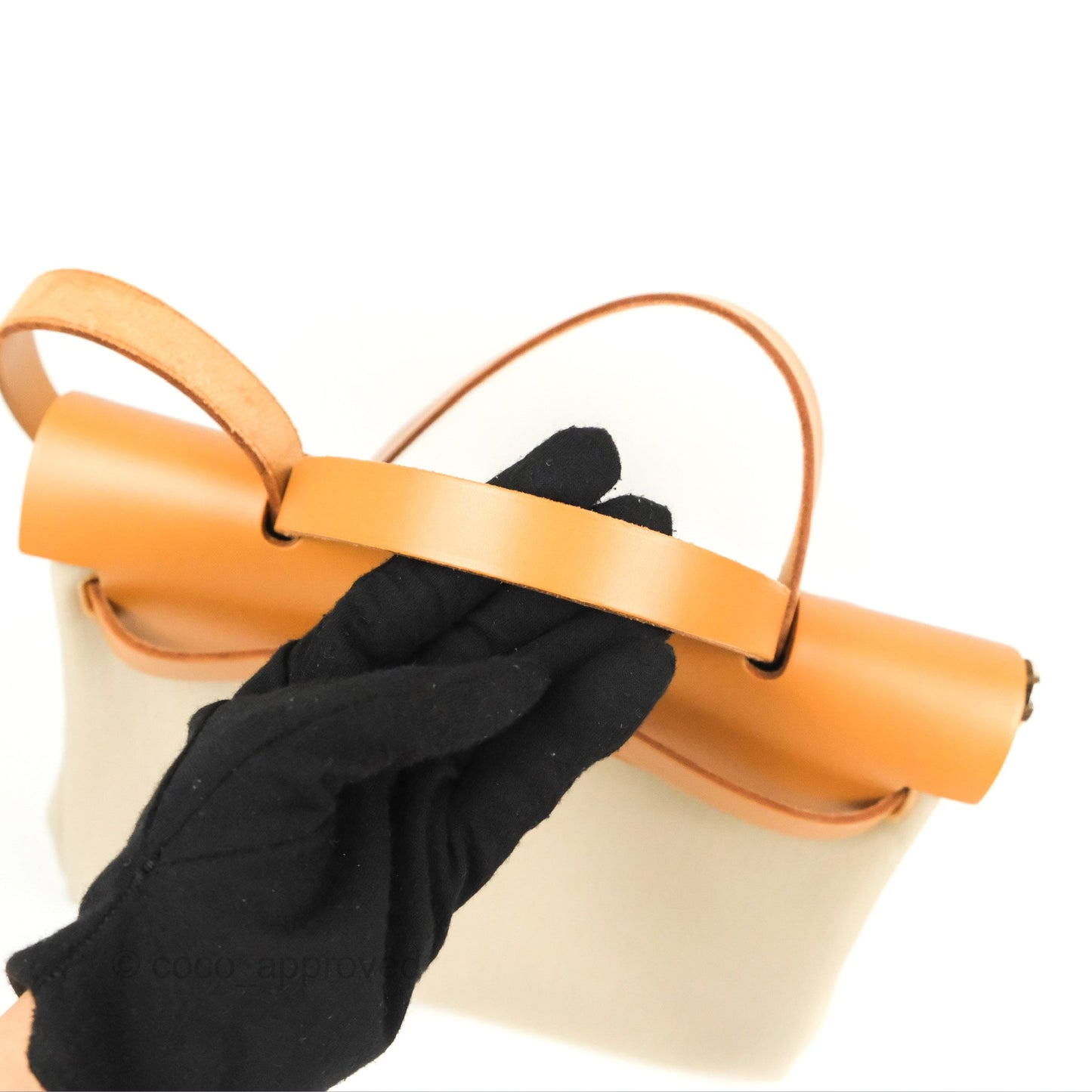 Hermès Herbag Zip 31 Retourne Natural Canvas Palladium Hardware