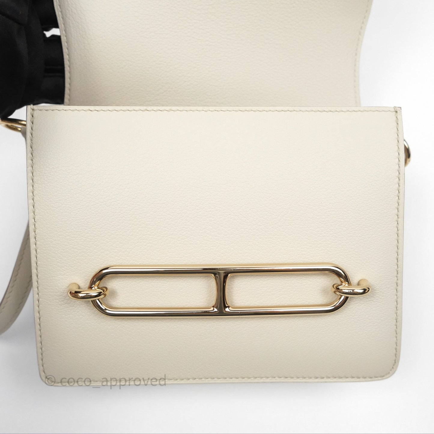 Hermès Roulis Mini 18 Beton 8L Evercolor Permabrass Hardware