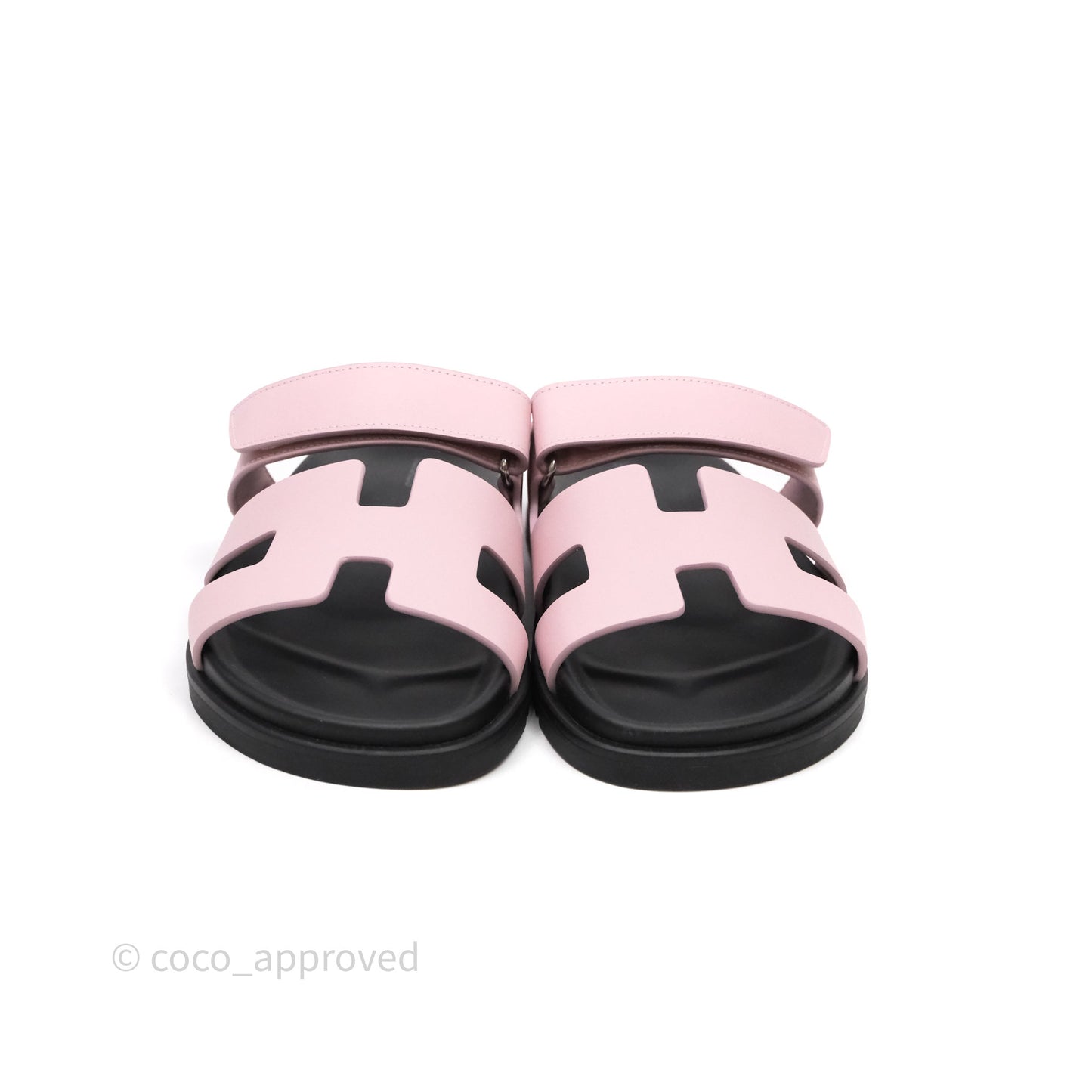 Hermes Chypre Sandal Calfskin Calfskin Rose Cancan Size 40