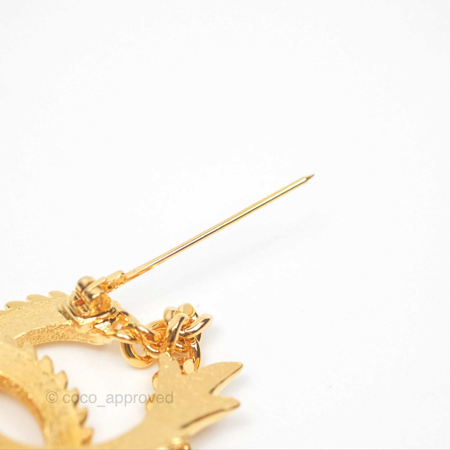 Chanel CC Dragon Chinese New Year Edition Brooch Gold Tone 24C